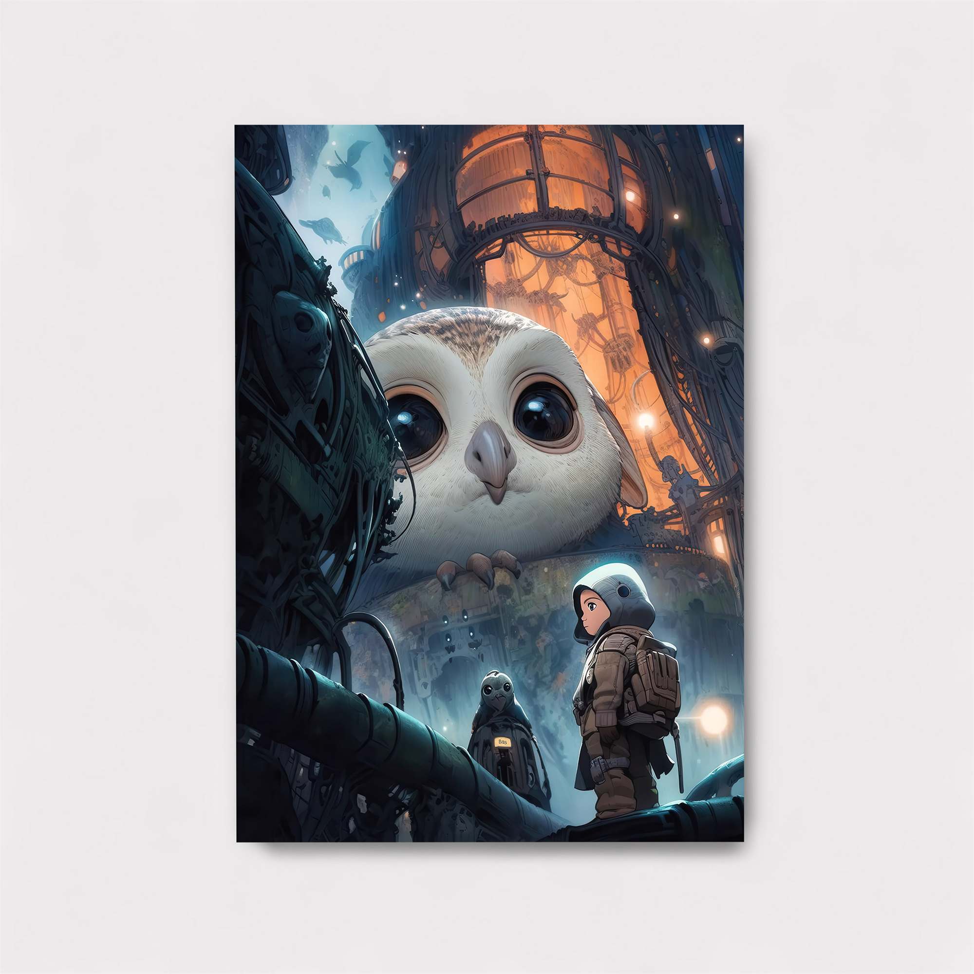 Owl Wonder Safe Wall Magnetic / M