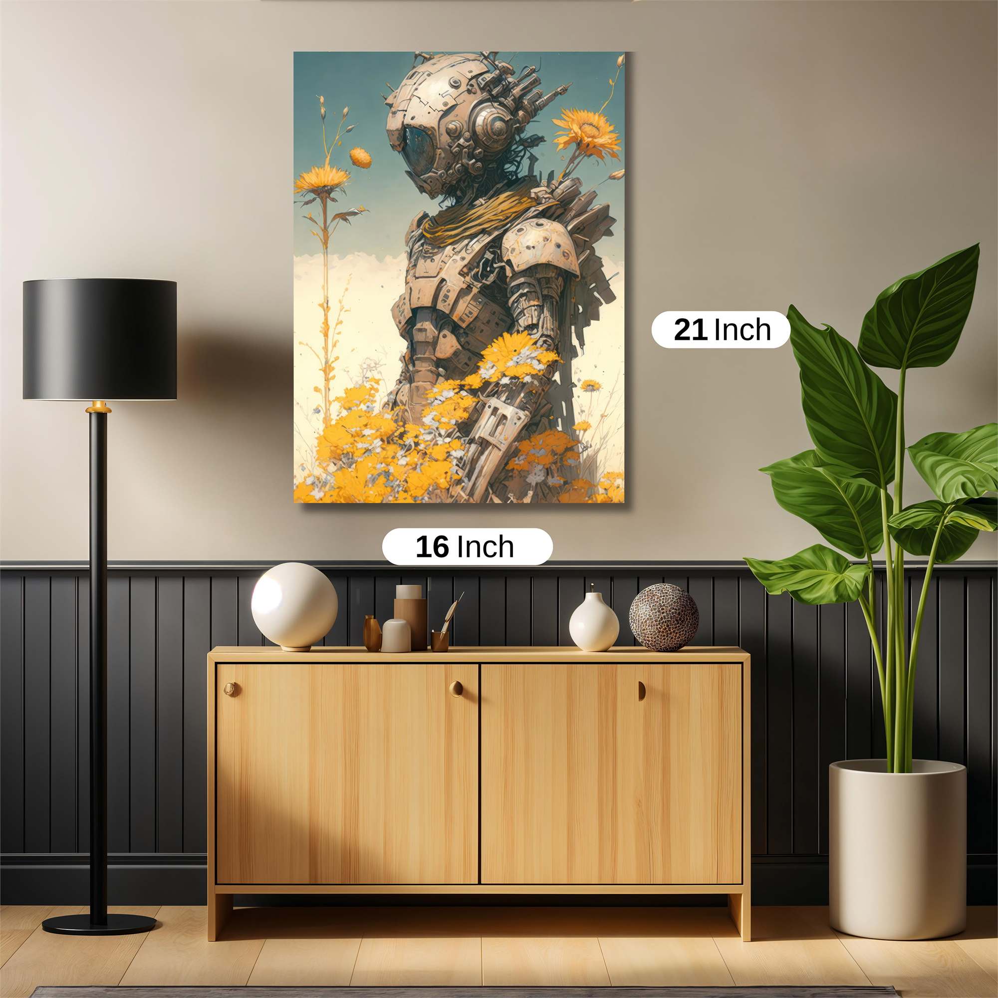 Robot Serenity Safe Wall Magnetic / M