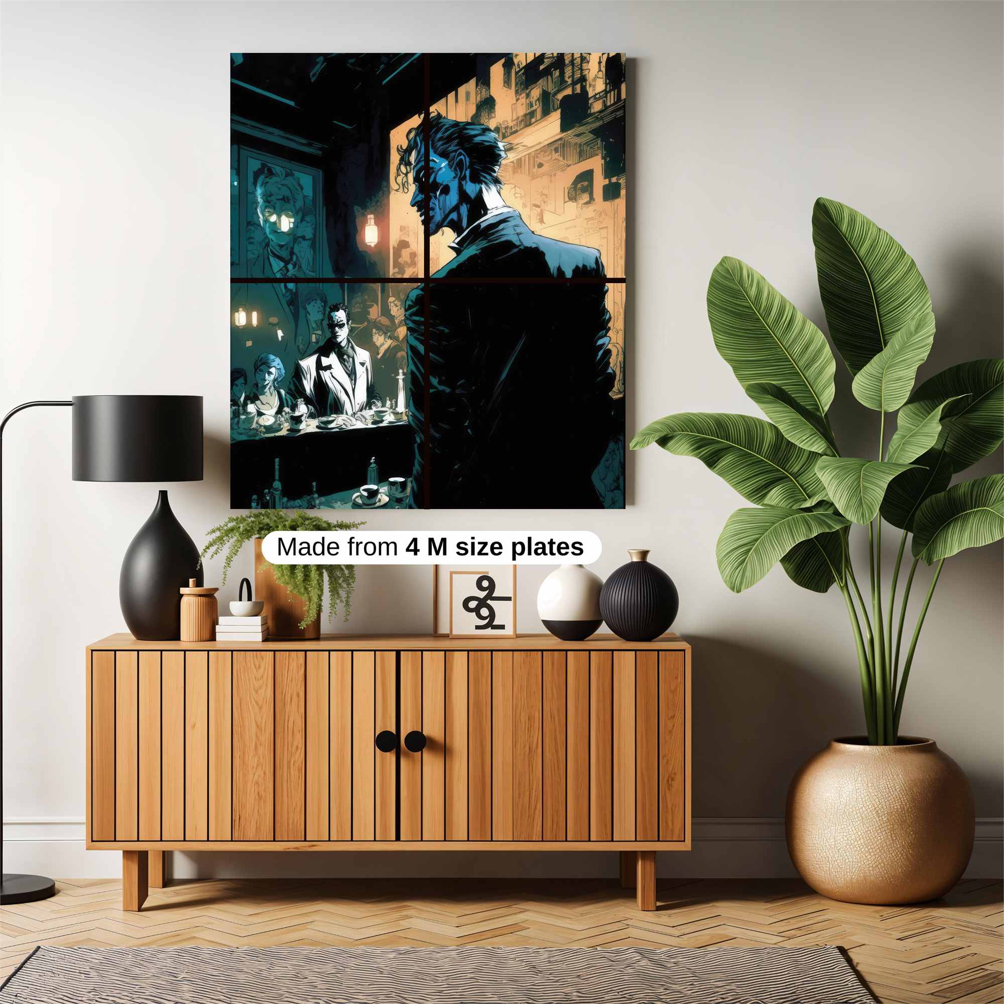 Joker Melancholy Safe Wall Magnetic / M