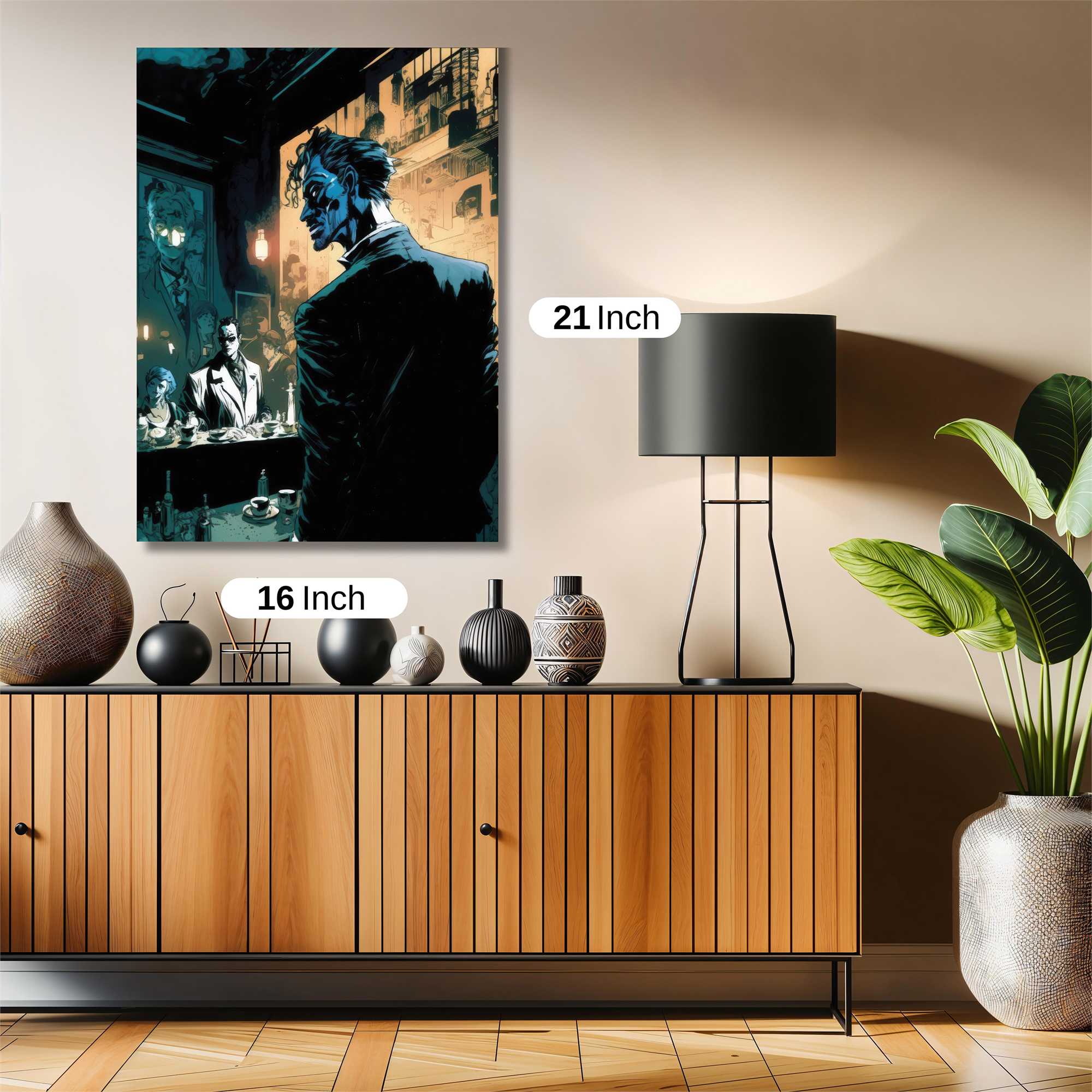 Joker Melancholy Safe Wall Magnetic / M