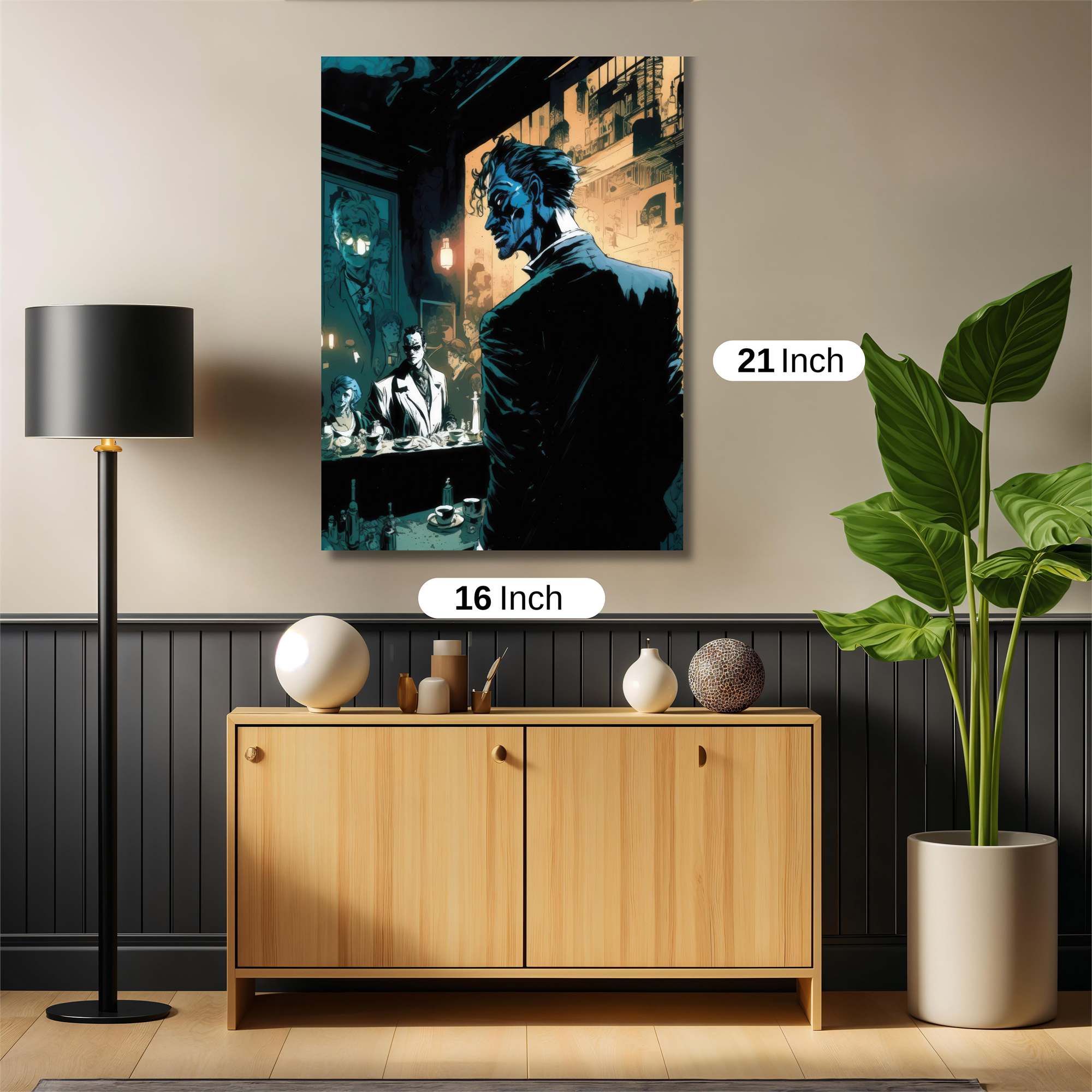 Joker Melancholy Safe Wall Magnetic / M