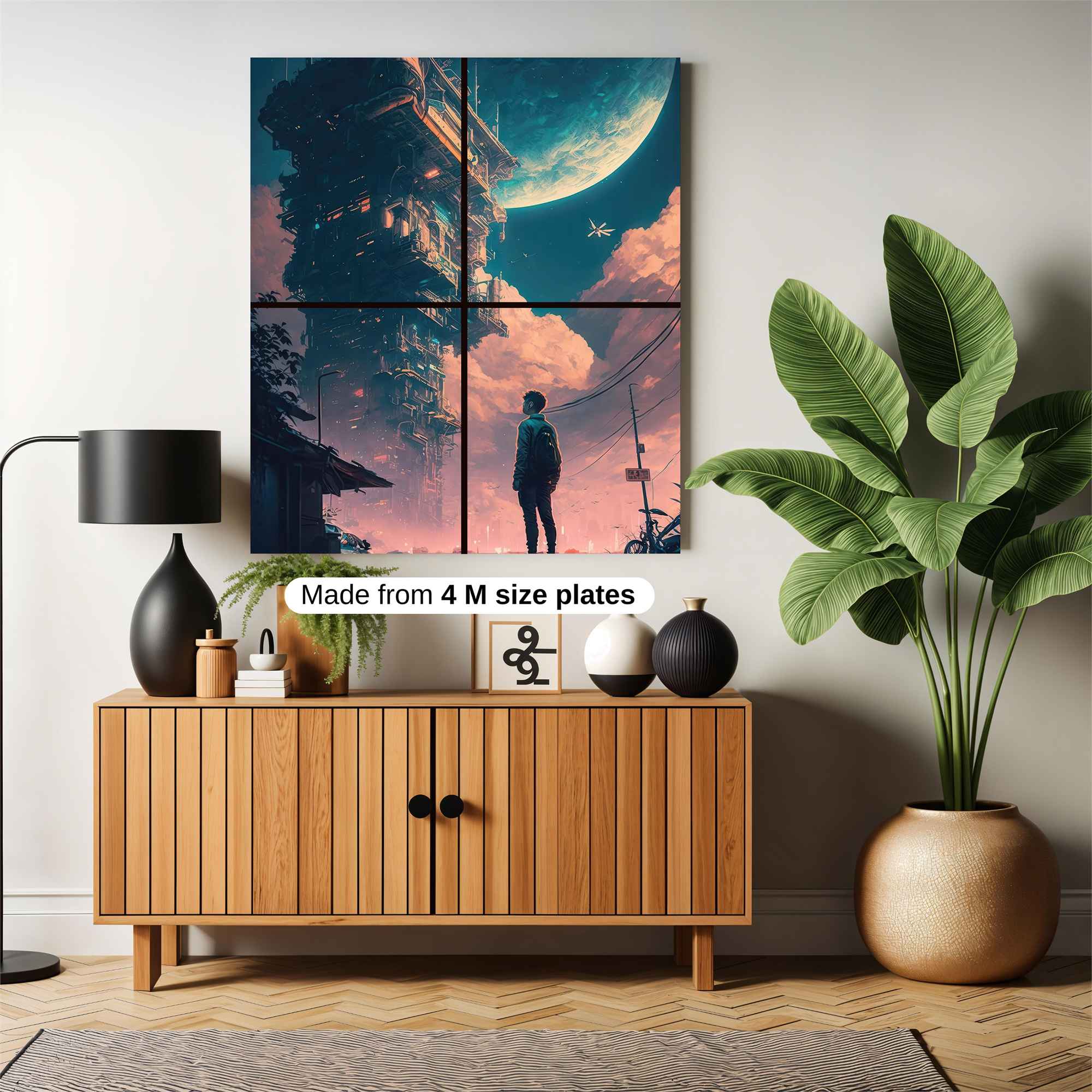 Tower Dreamscape Safe Wall Magnetic / M