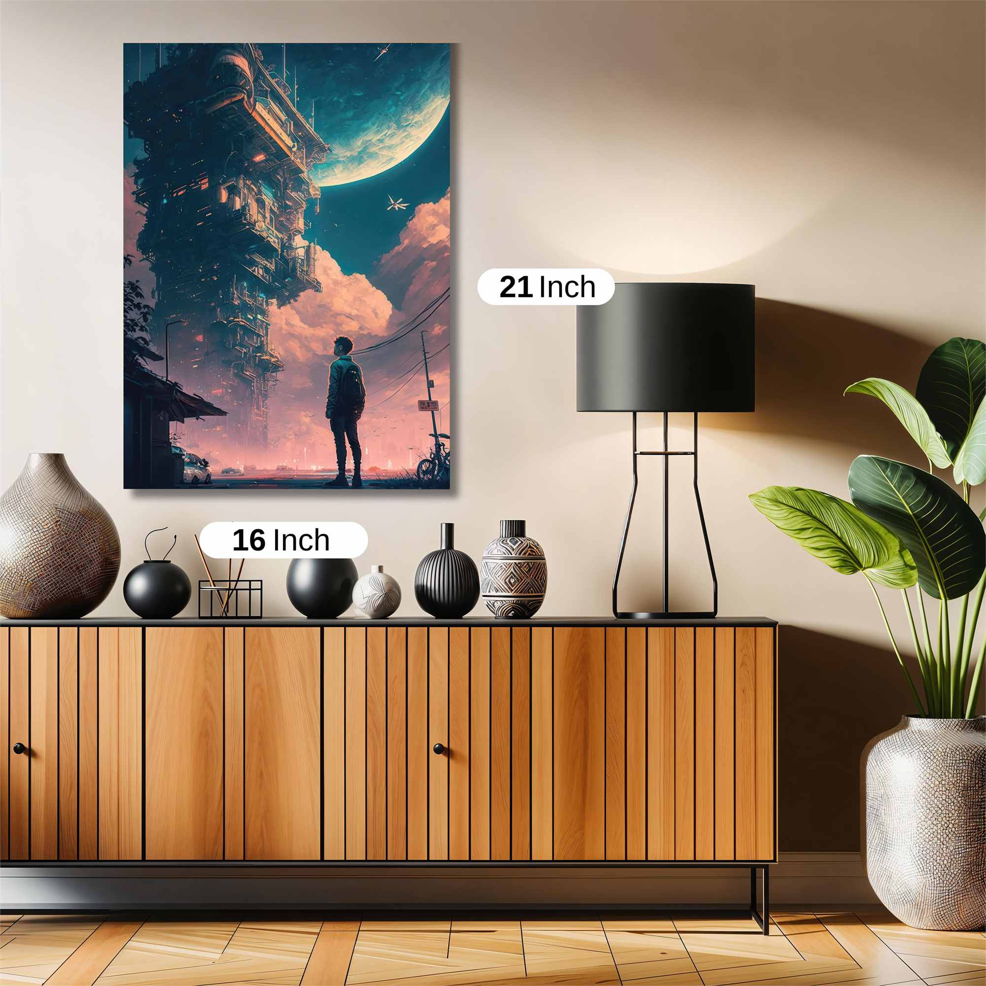 Tower Dreamscape Safe Wall Magnetic / M