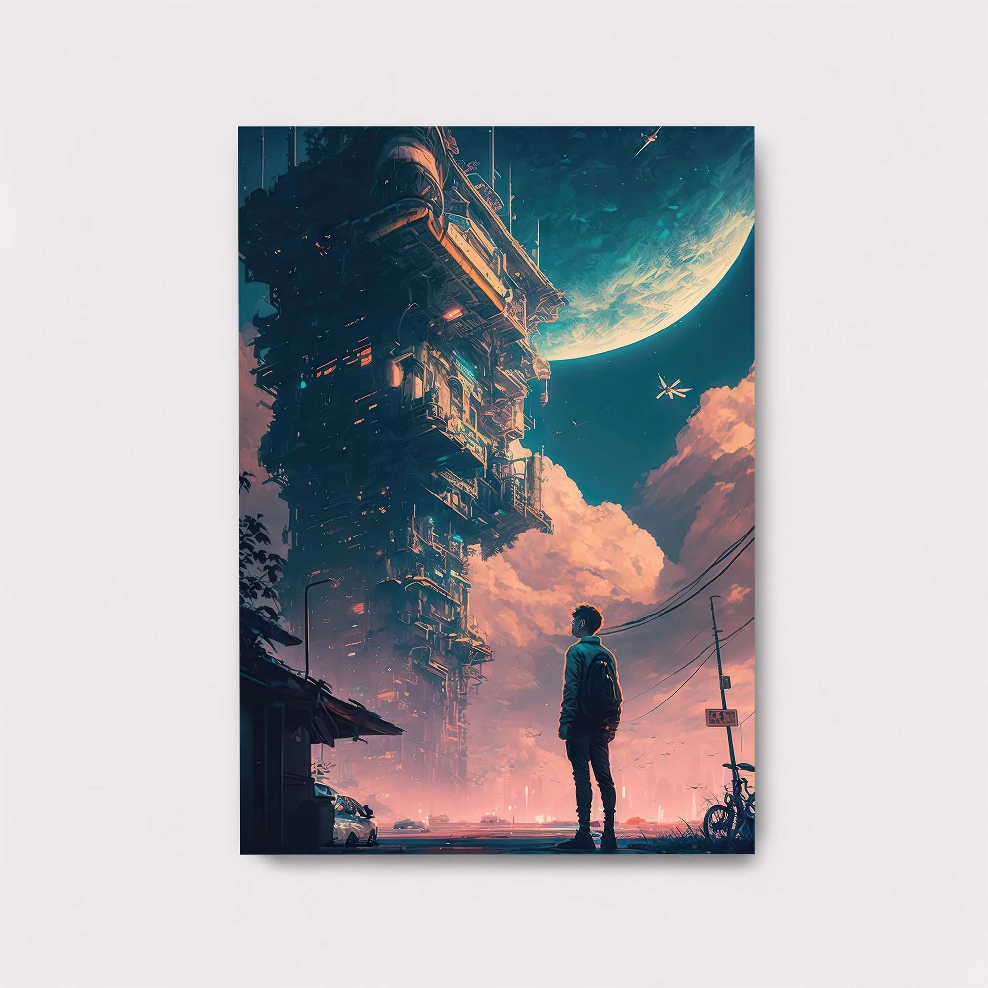 Tower Dreamscape Safe Wall Magnetic / M
