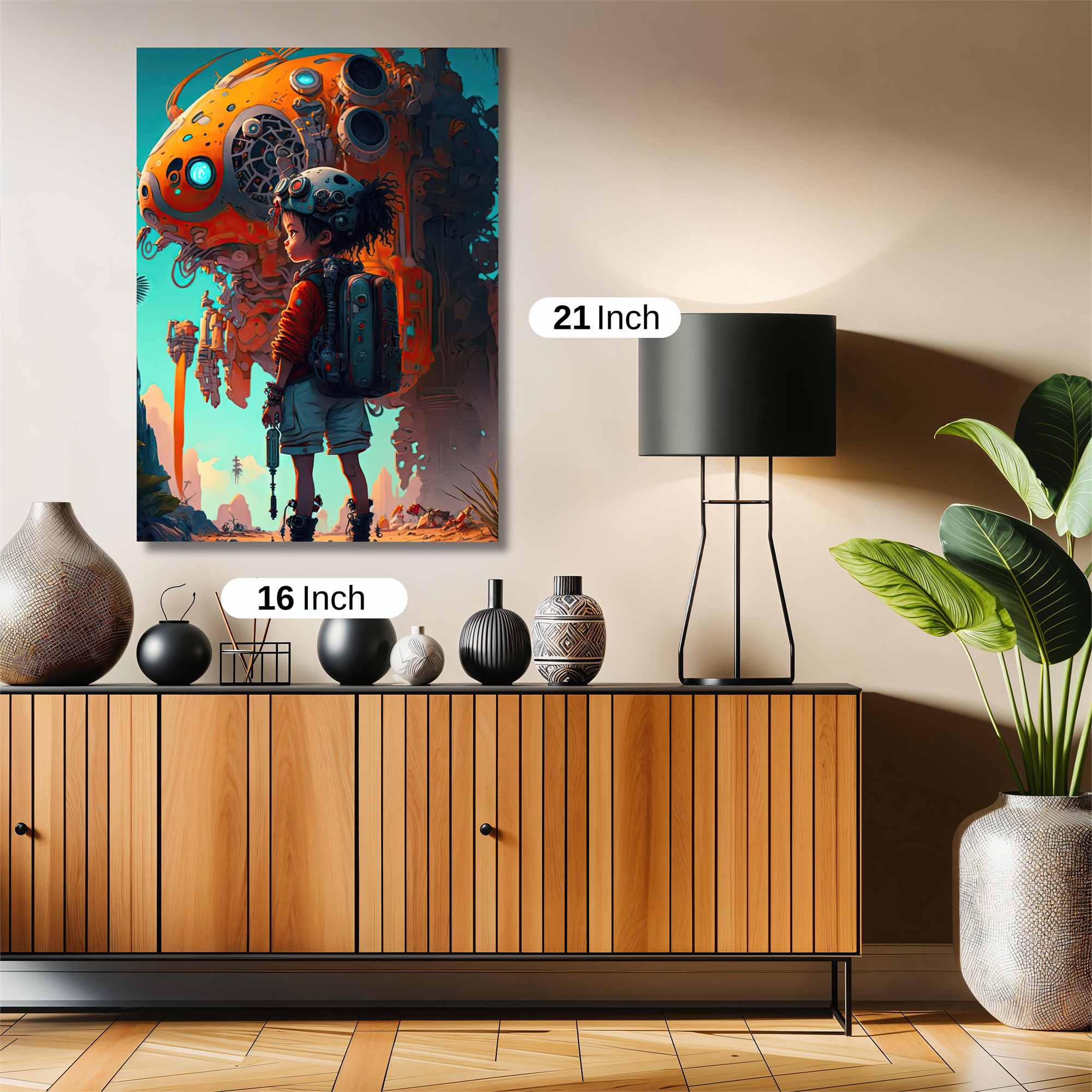 Robot Adventure Safe Wall Magnetic / M