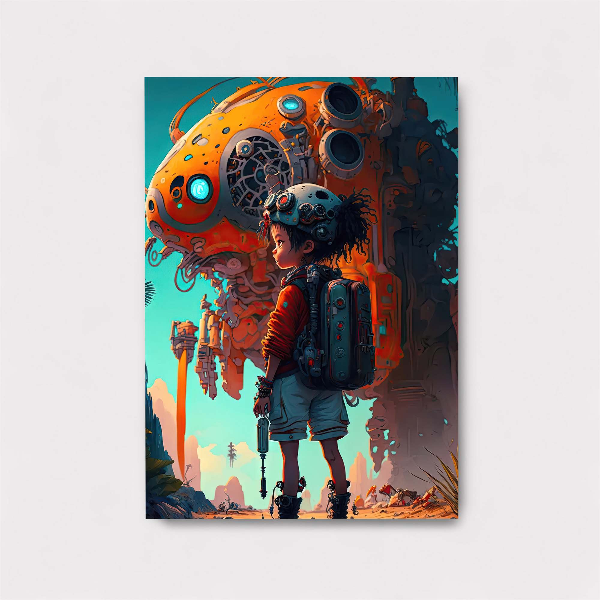 Robot Adventure Safe Wall Magnetic / M