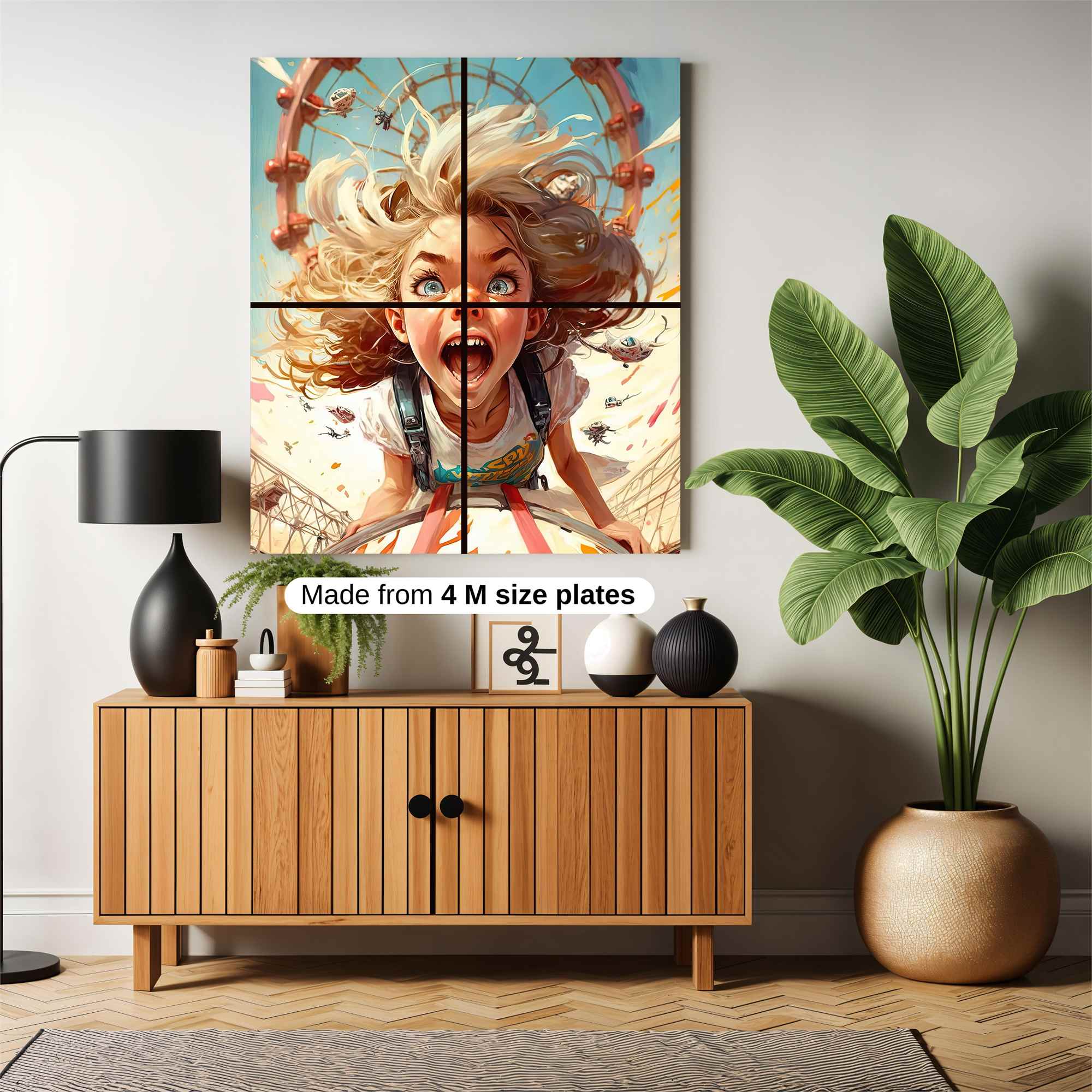 Ferris Fright Safe Wall Magnetic / M