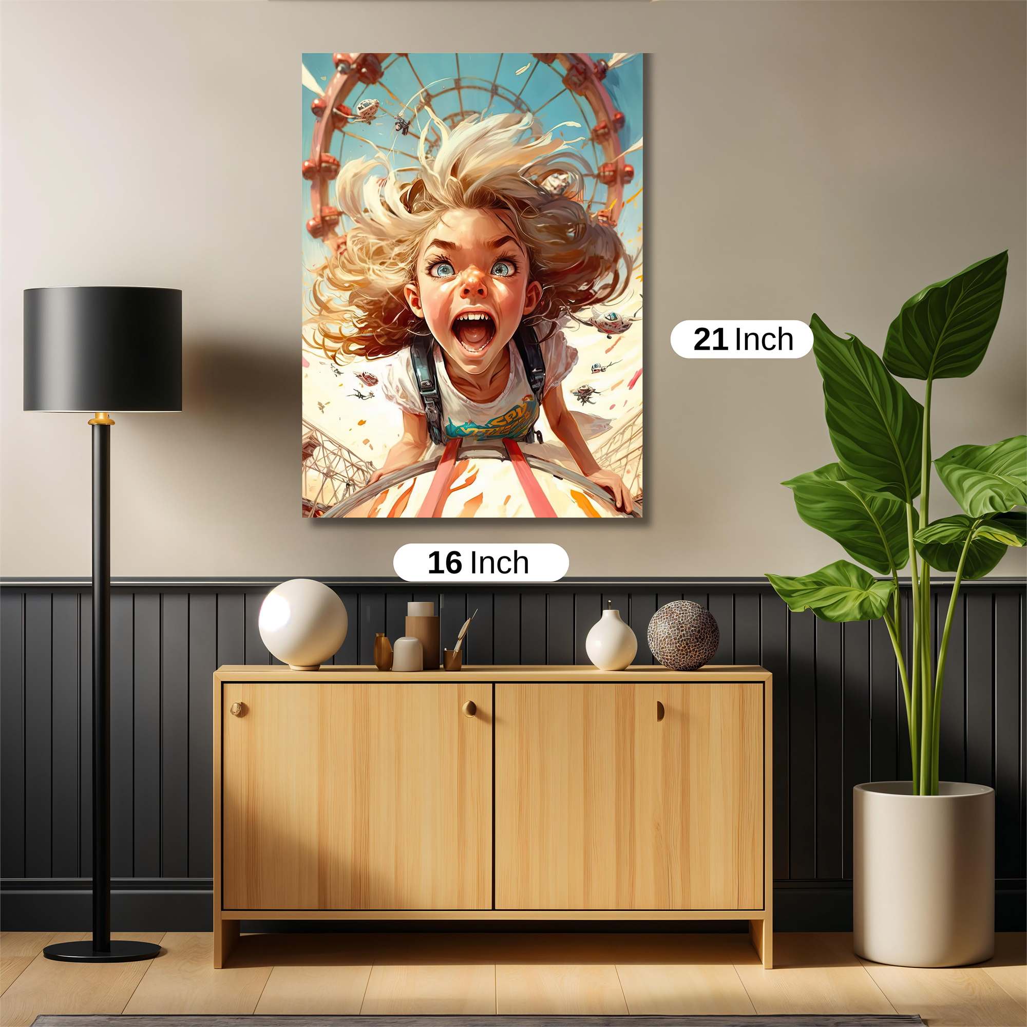 Ferris Fright Safe Wall Magnetic / M