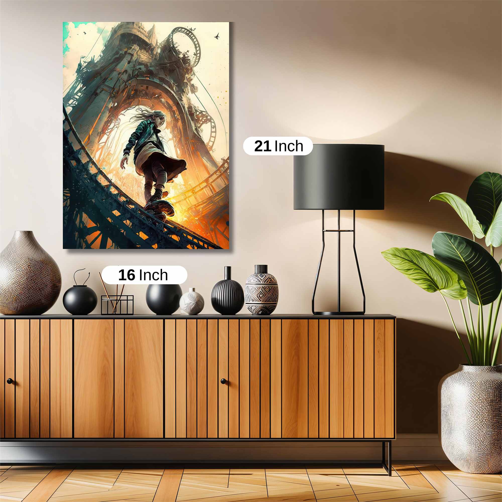 Skateboard Apocalypse Safe Wall Magnetic / M