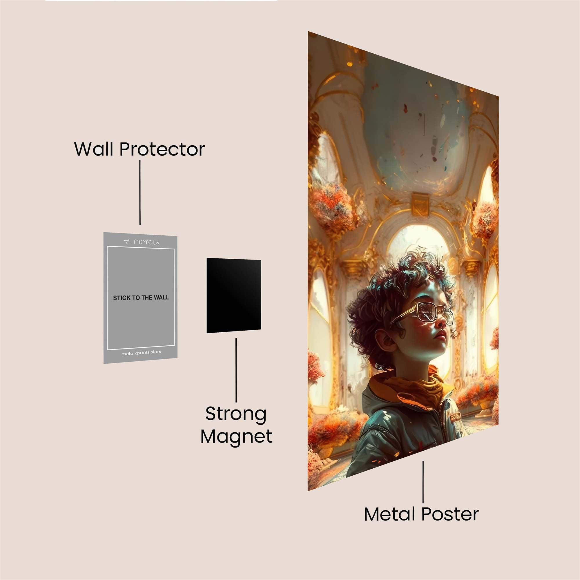 Palace Wonder Safe Wall Magnetic / M