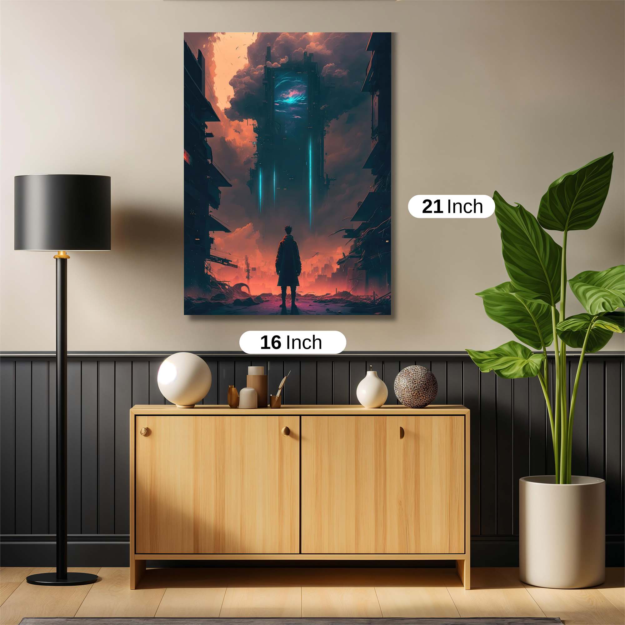 Portal Apocalypse Safe Wall Magnetic / M