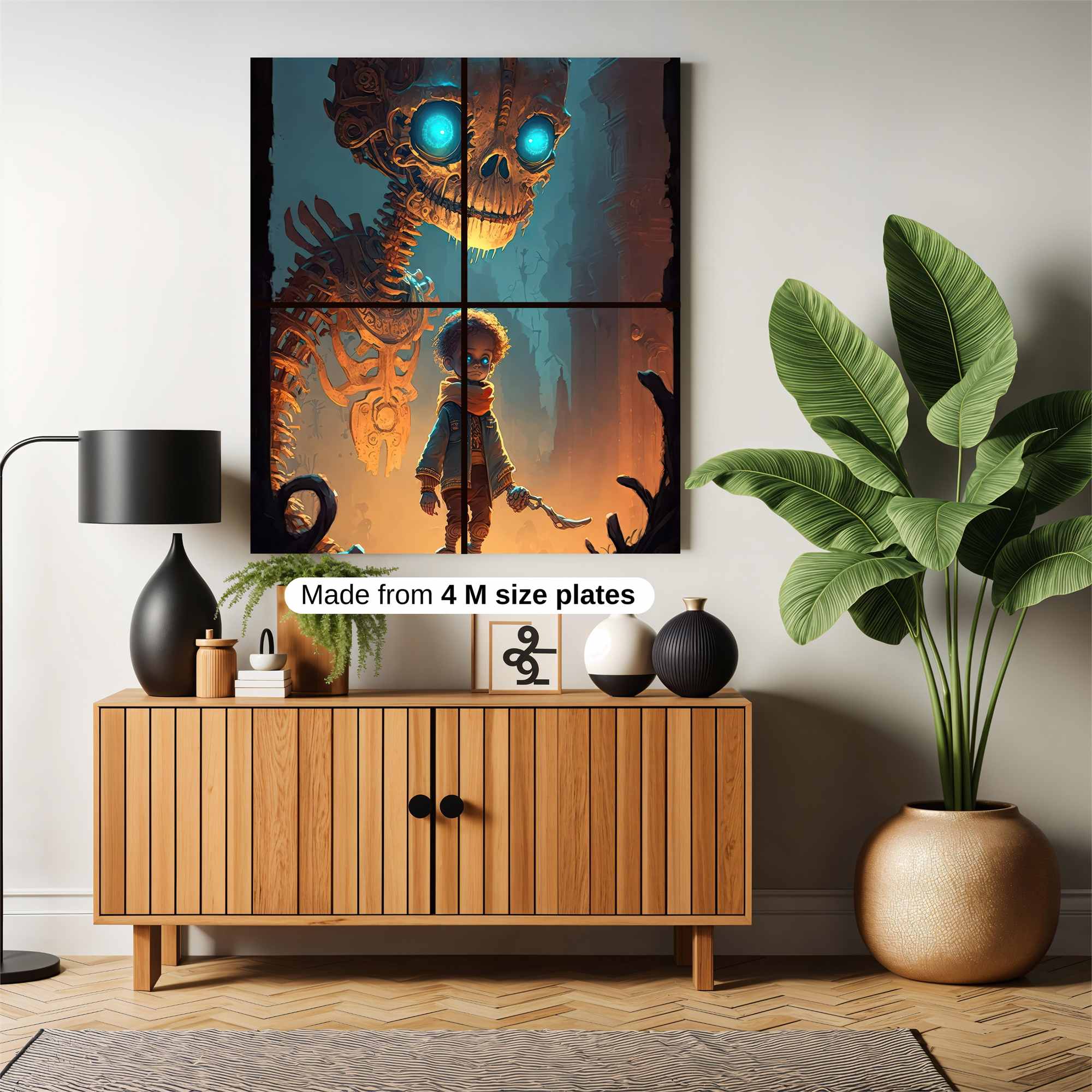 Robot Curiosity Safe Wall Magnetic / M
