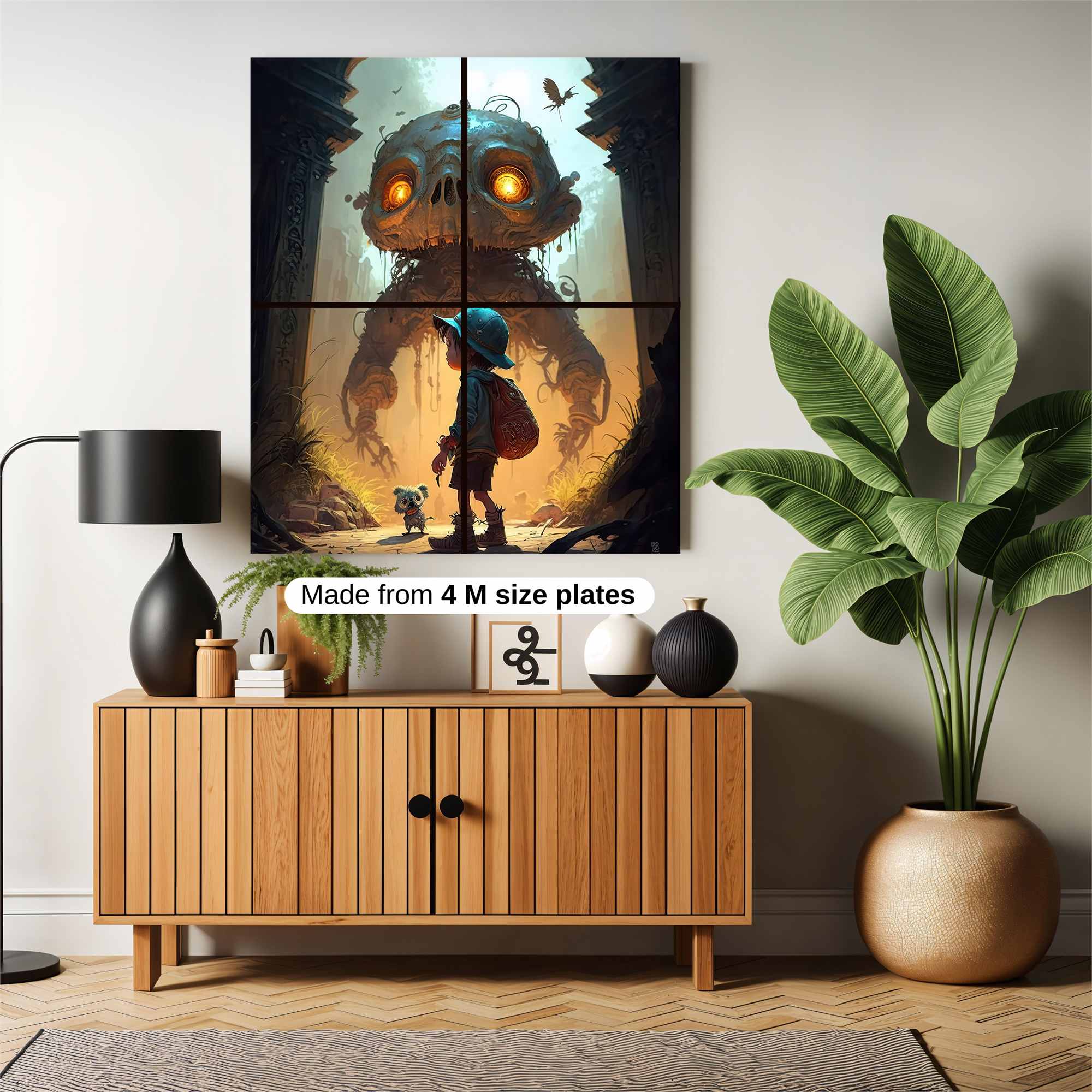 Giant Mystery Safe Wall Magnetic / M