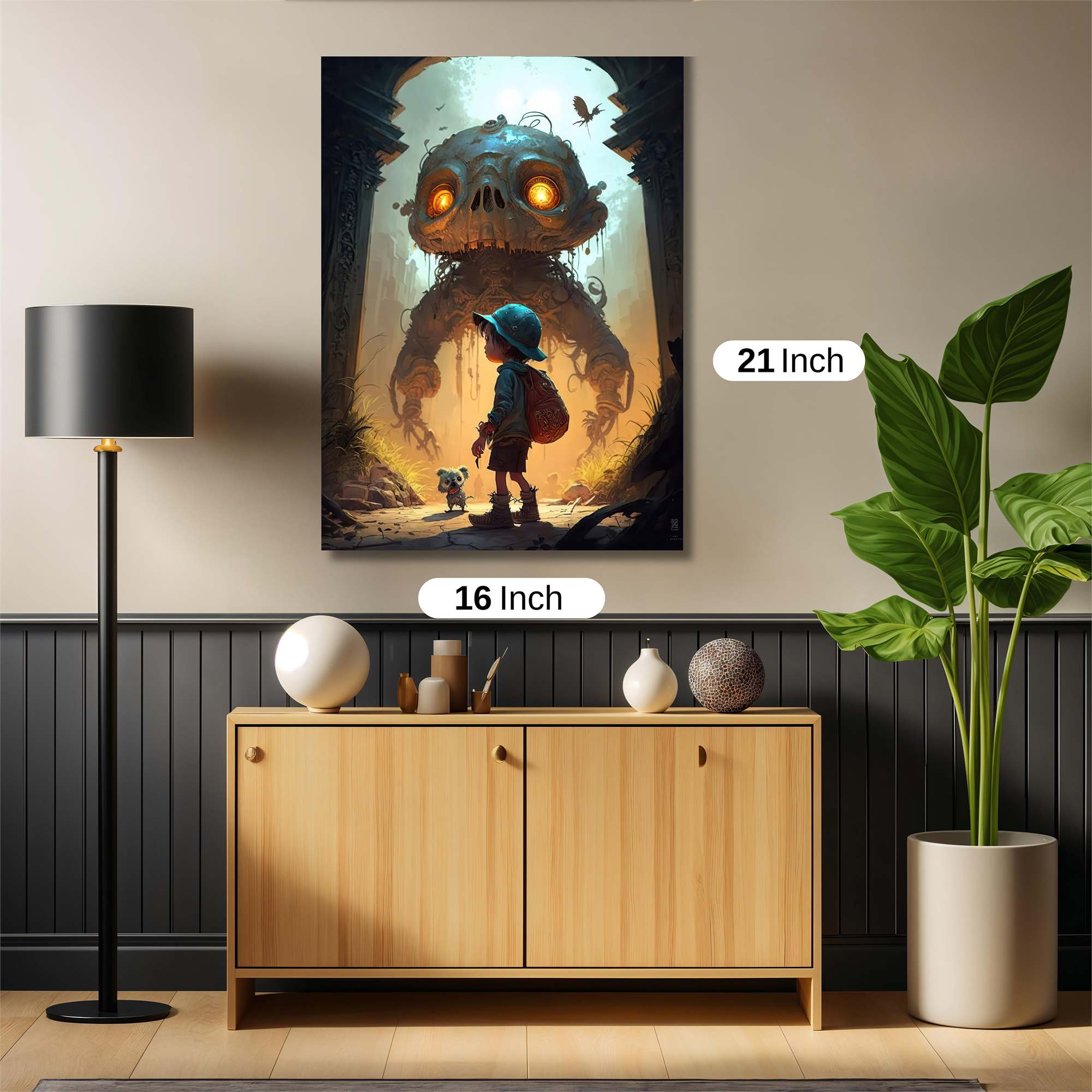 Giant Mystery Safe Wall Magnetic / M