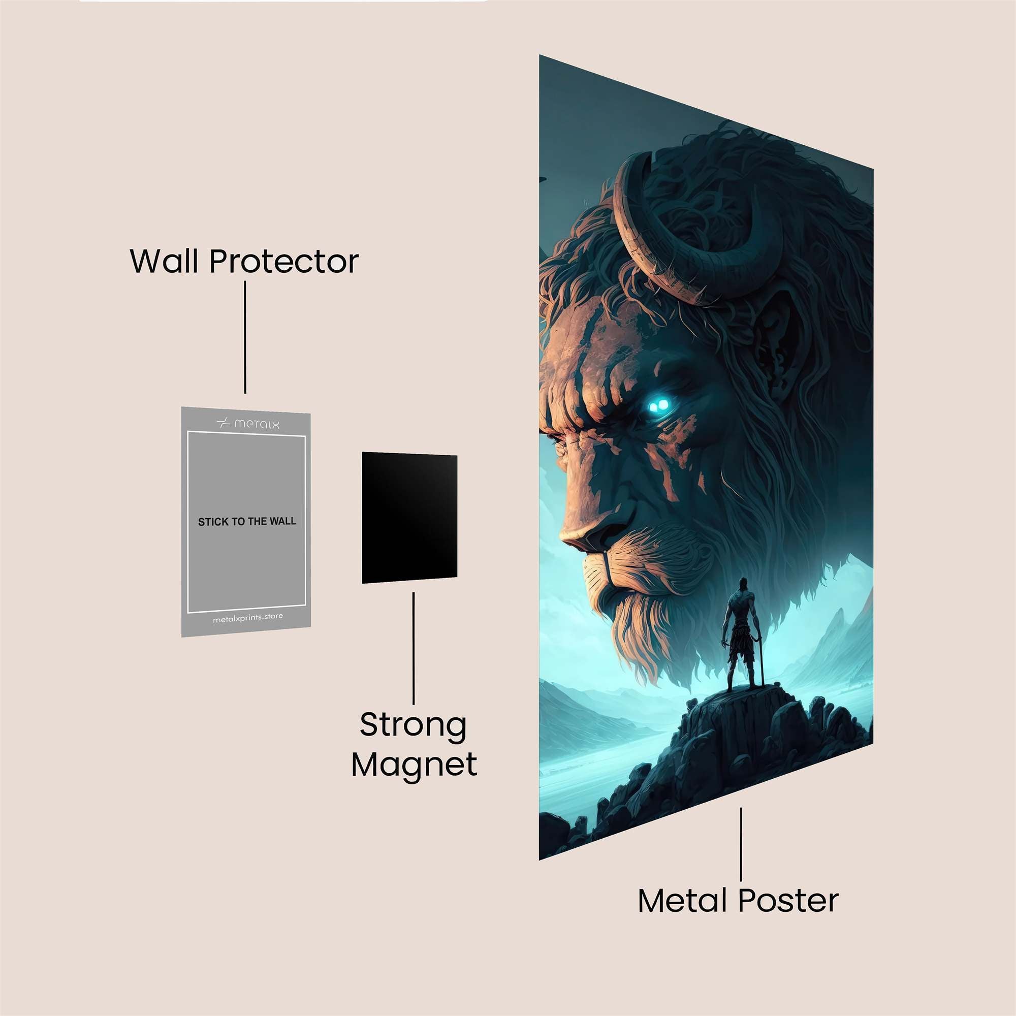 Minotaur Majesty Safe Wall Magnetic / M