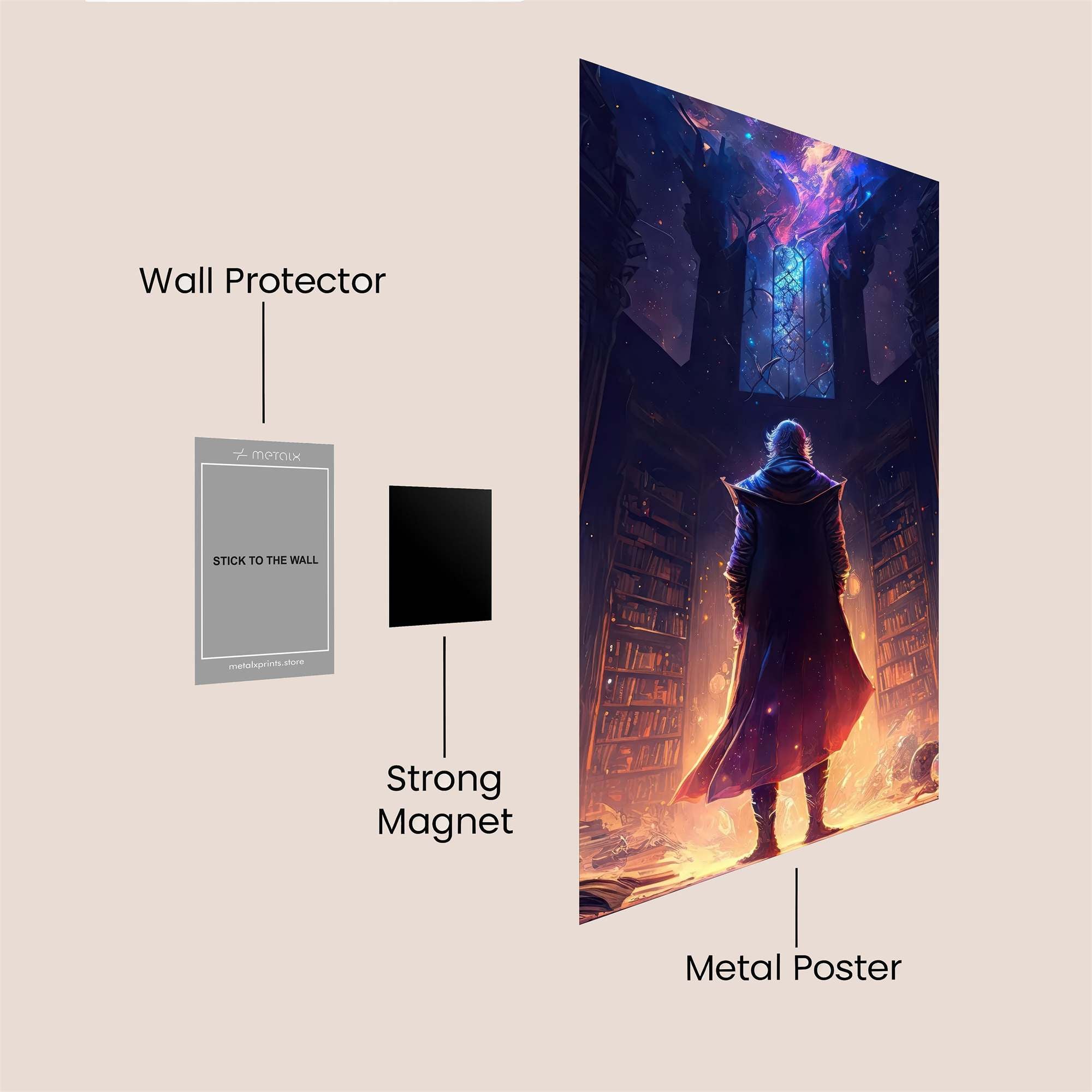 Mystic Revelation Safe Wall Magnetic / M