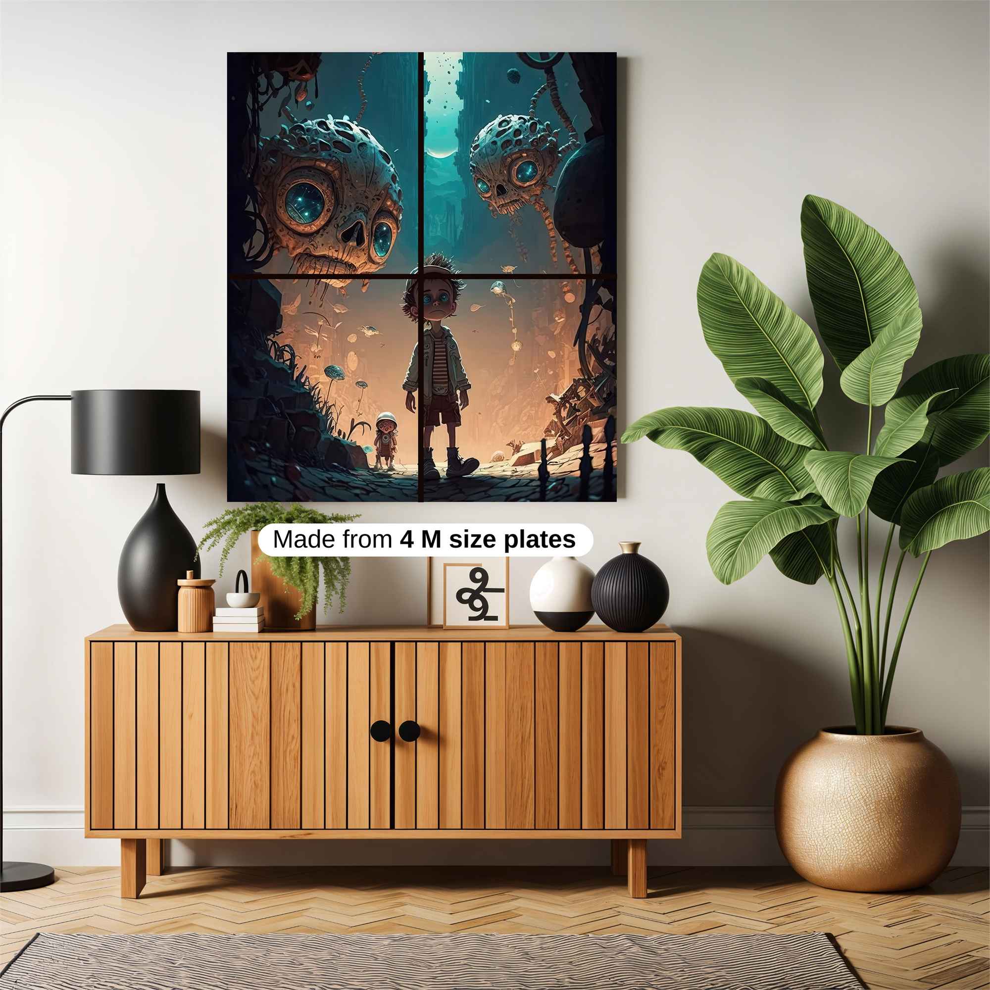 Alien Wonder Safe Wall Magnetic / M