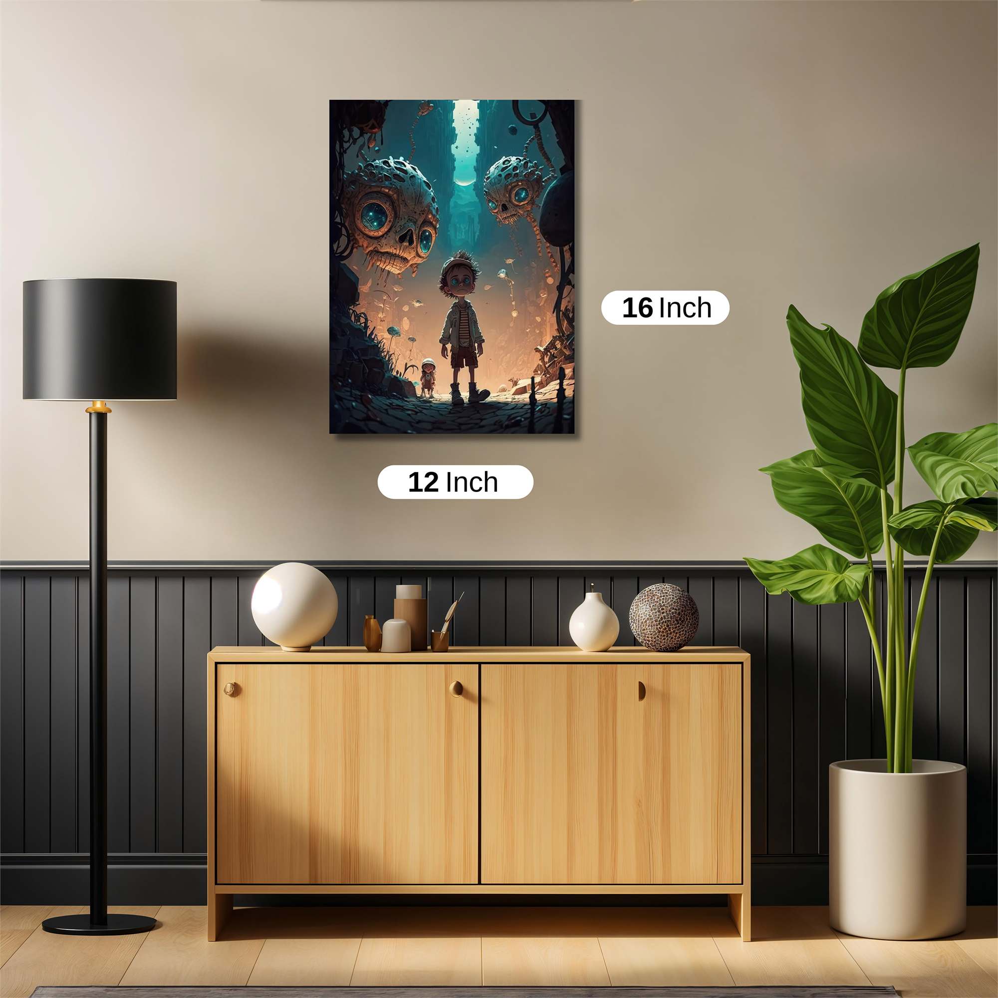Alien Wonder Safe Wall Magnetic / M