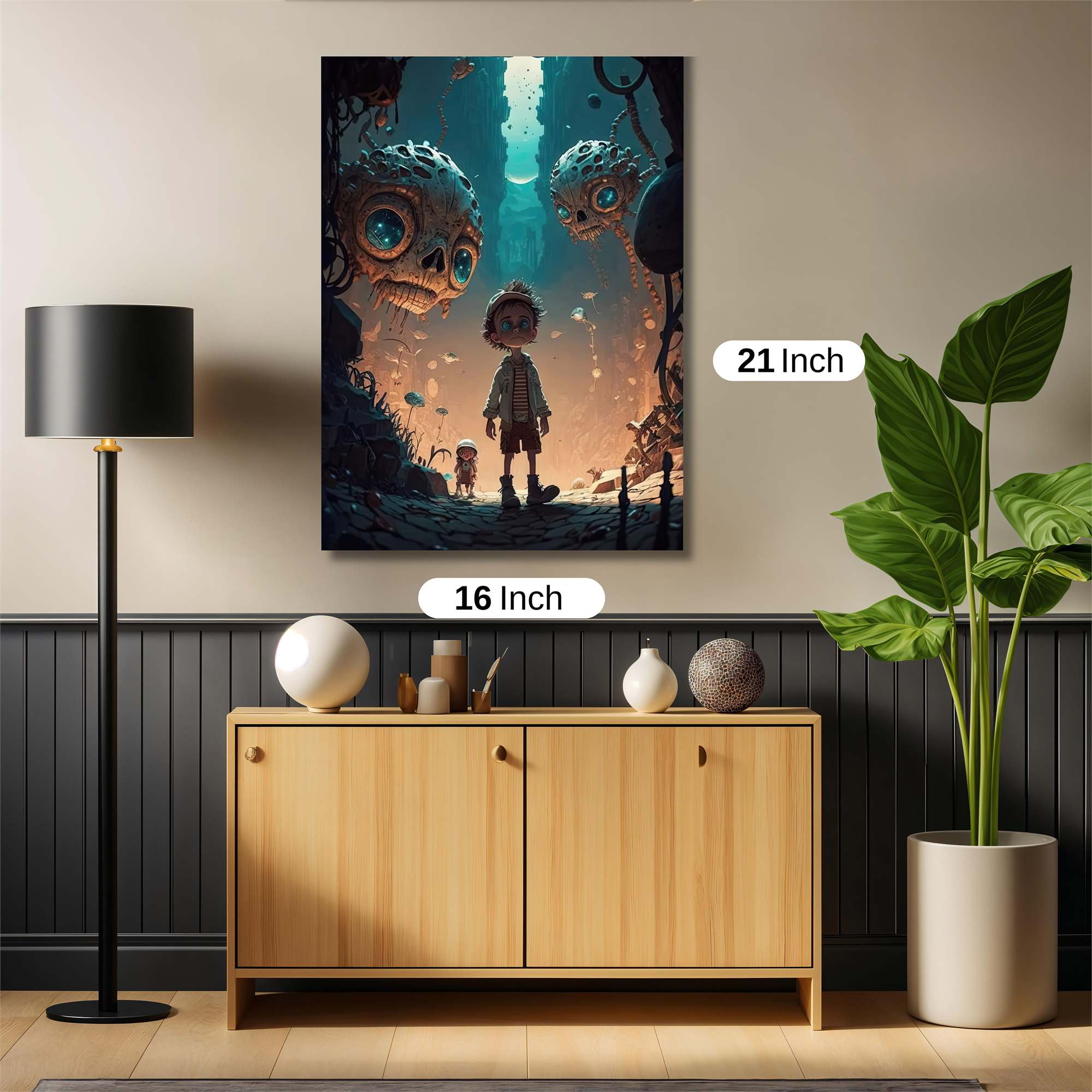 Alien Wonder Safe Wall Magnetic / M