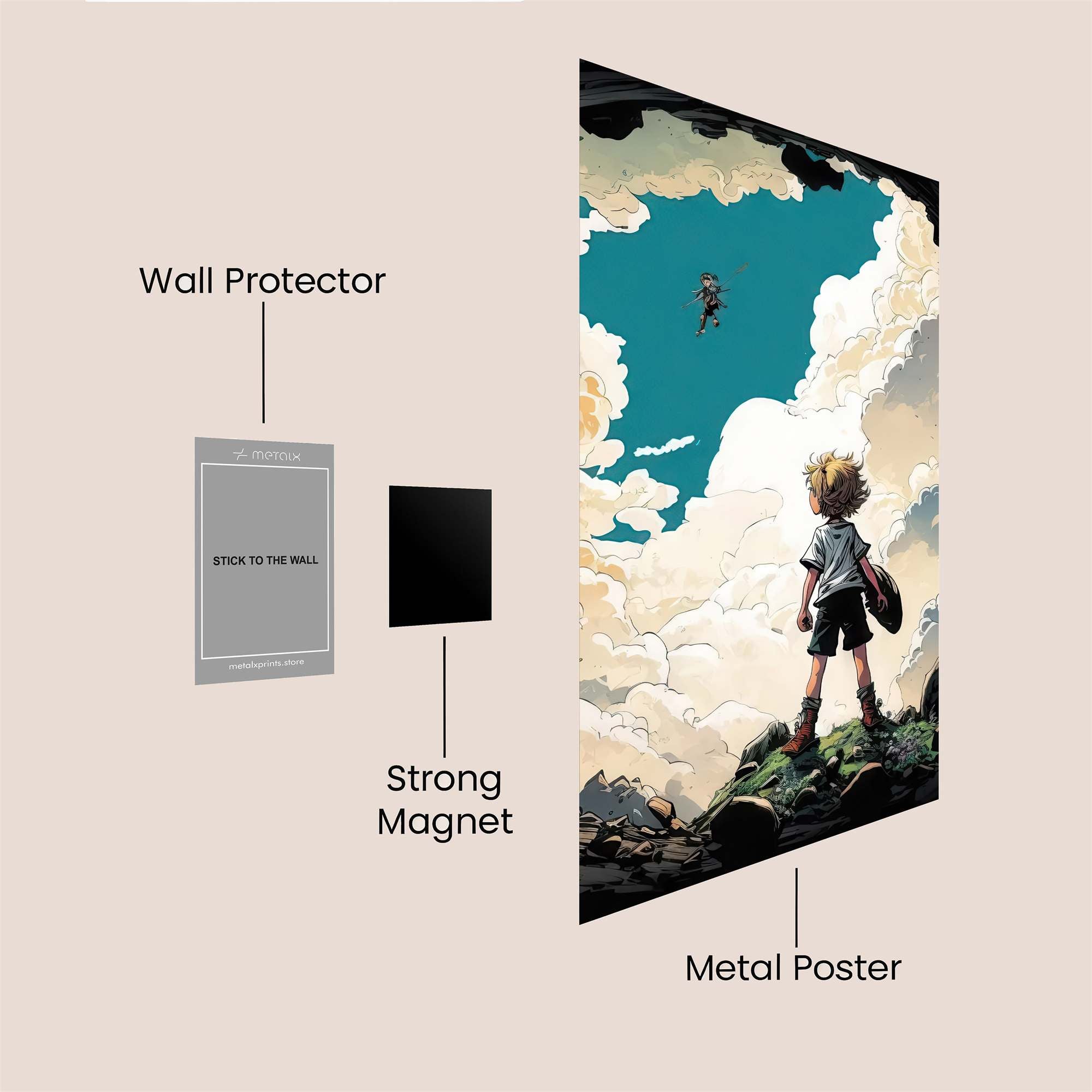 Sky Leviathan Safe Wall Magnetic / M