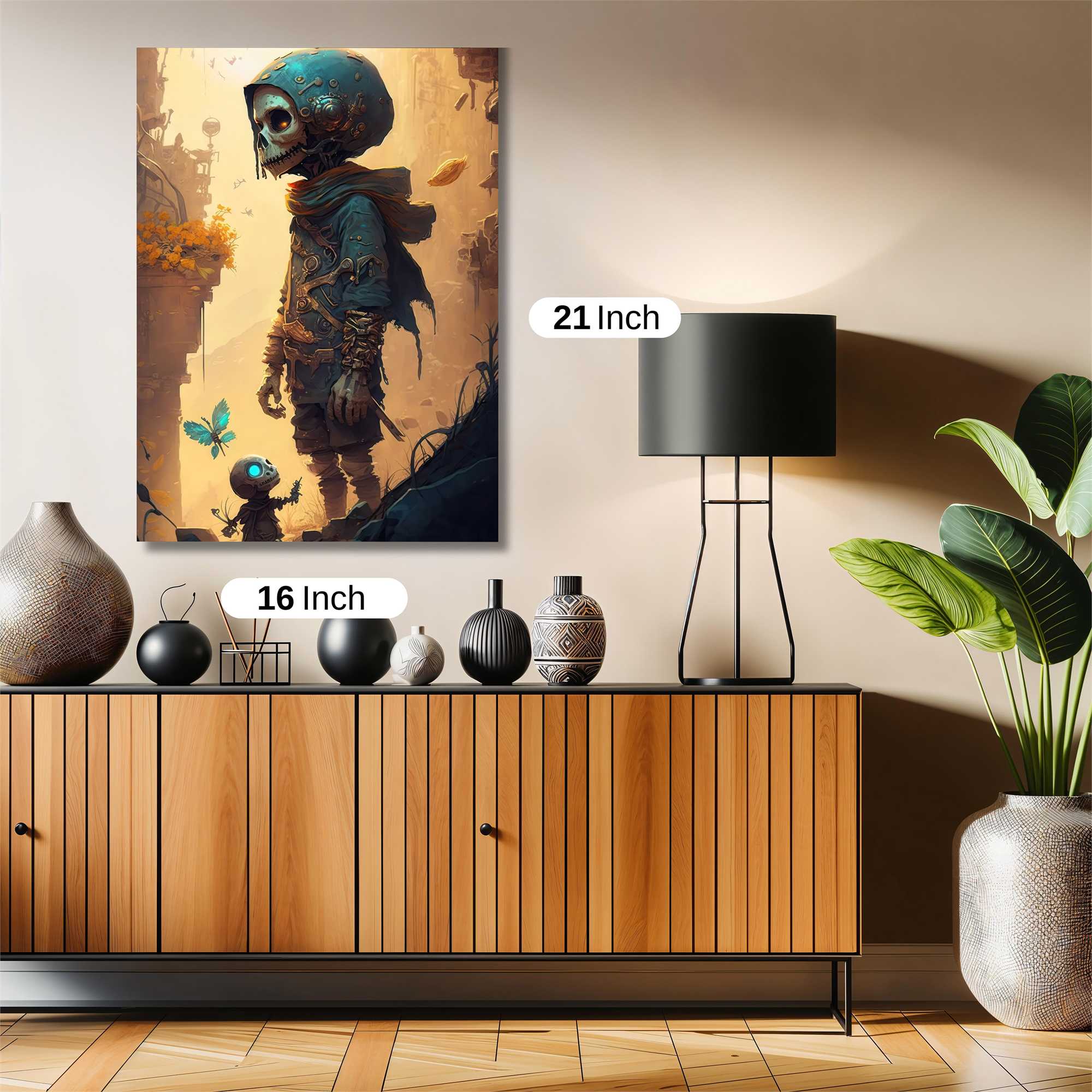Skeleton Serenity Safe Wall Magnetic / M