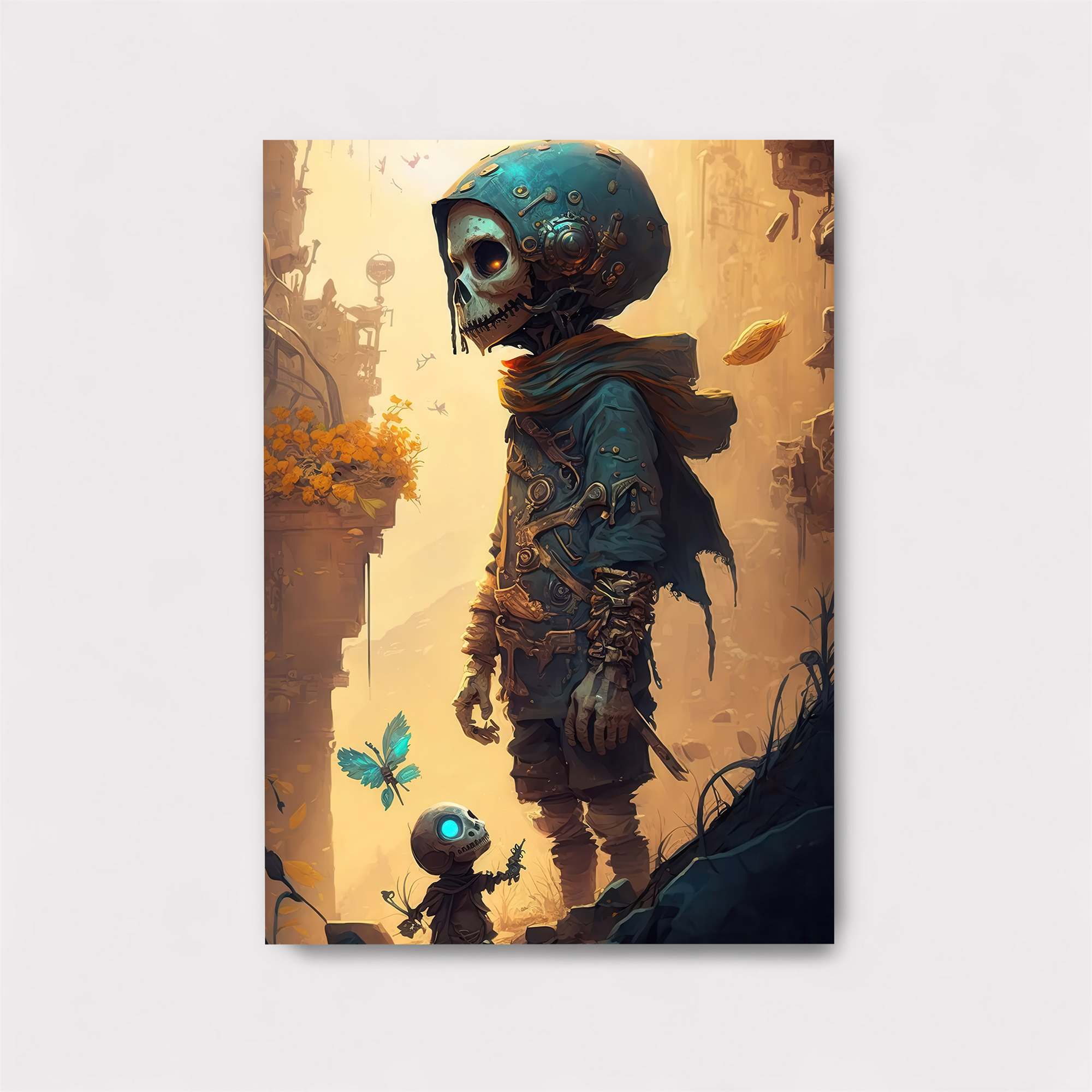 Skeleton Serenity Safe Wall Magnetic / M