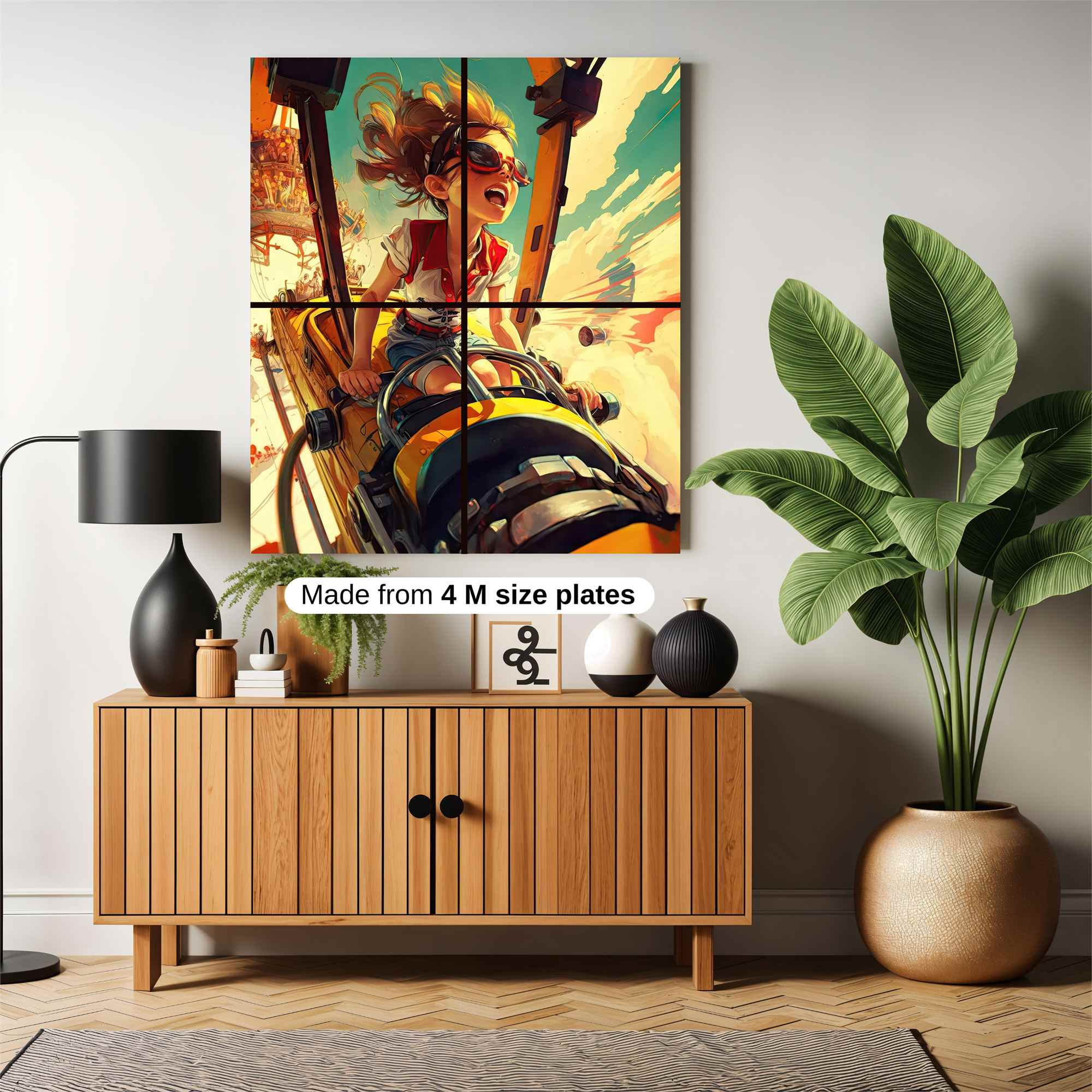 Rollercoaster Euphoria Safe Wall Magnetic / M