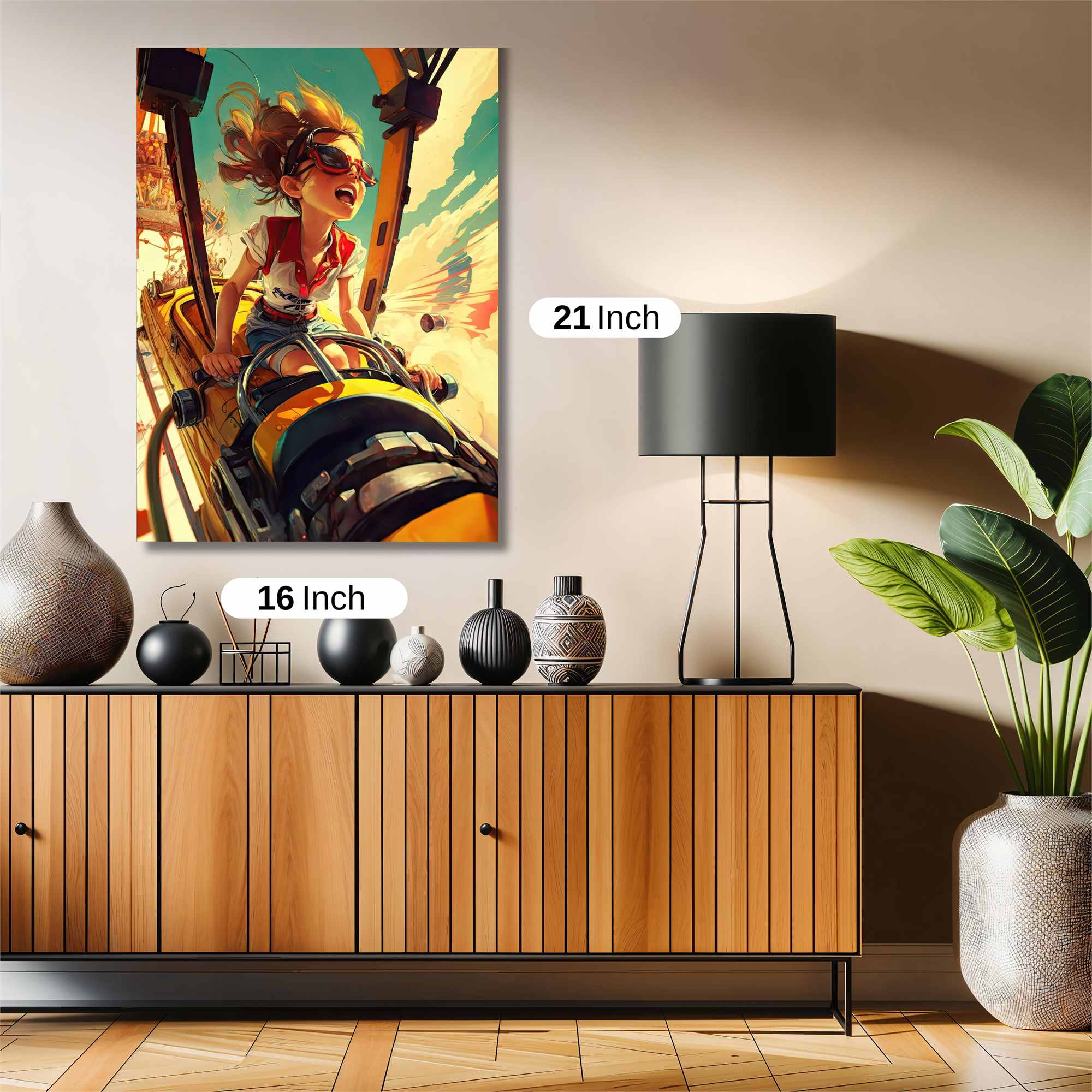 Rollercoaster Euphoria Safe Wall Magnetic / M