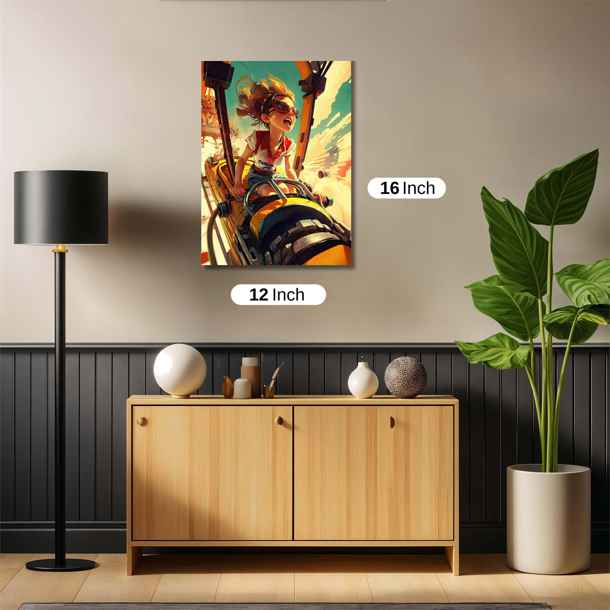Rollercoaster Euphoria Safe Wall Magnetic / M