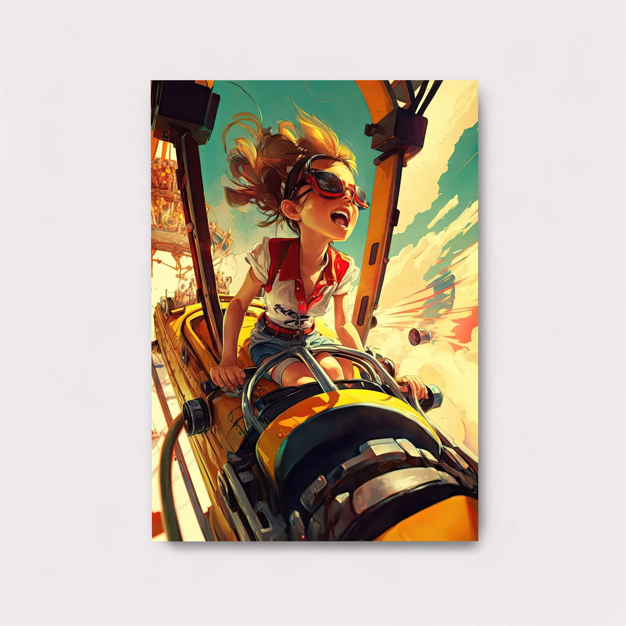 Rollercoaster Euphoria Safe Wall Magnetic / M