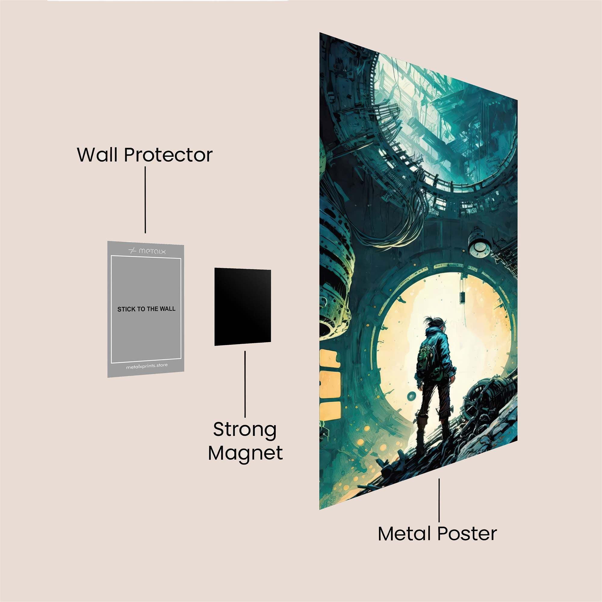 Explorer Intrepid Safe Wall Magnetic / M