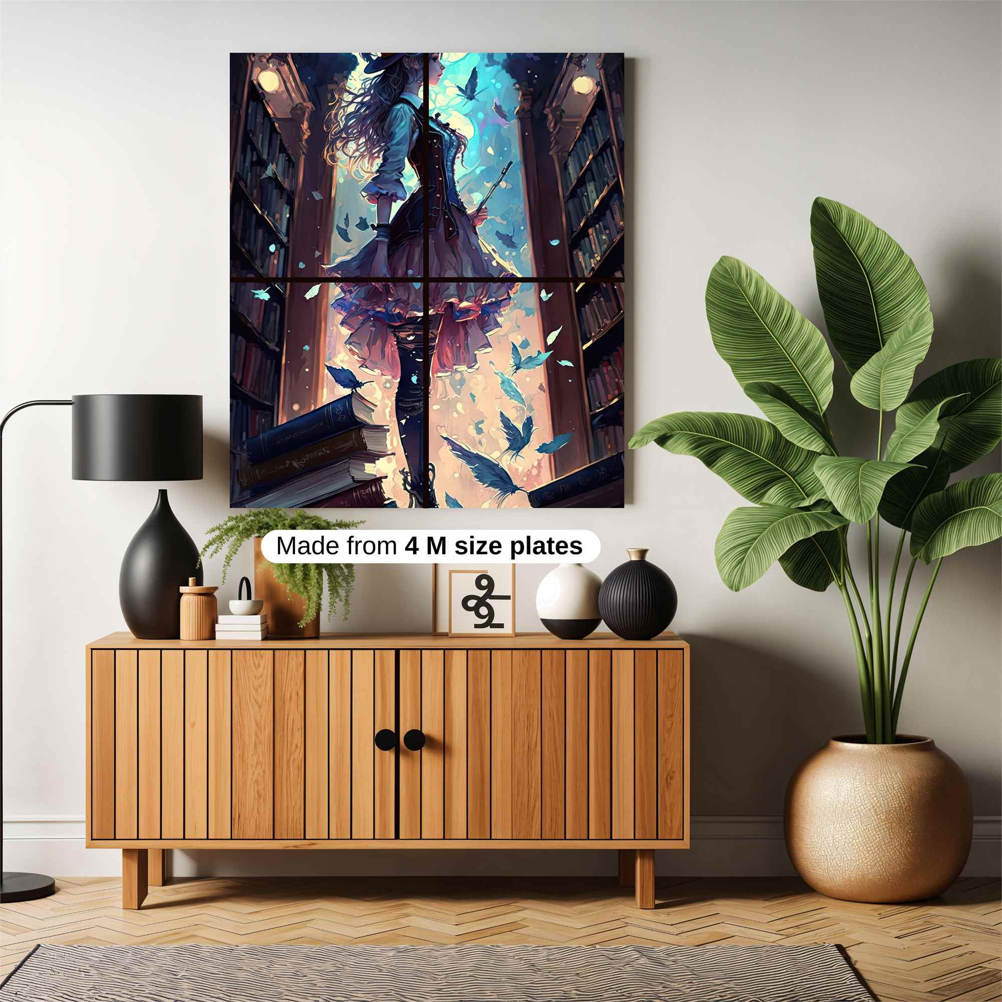 Witch Whimsy Safe Wall Magnetic / M