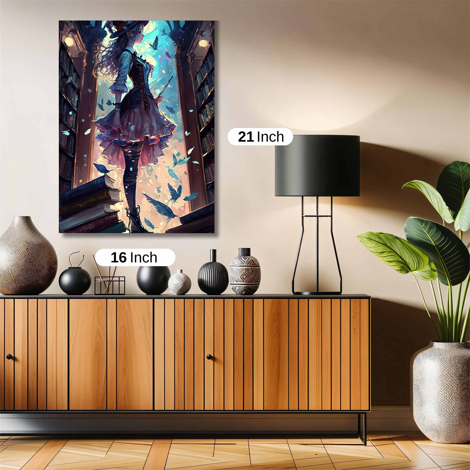 Witch Whimsy Safe Wall Magnetic / M