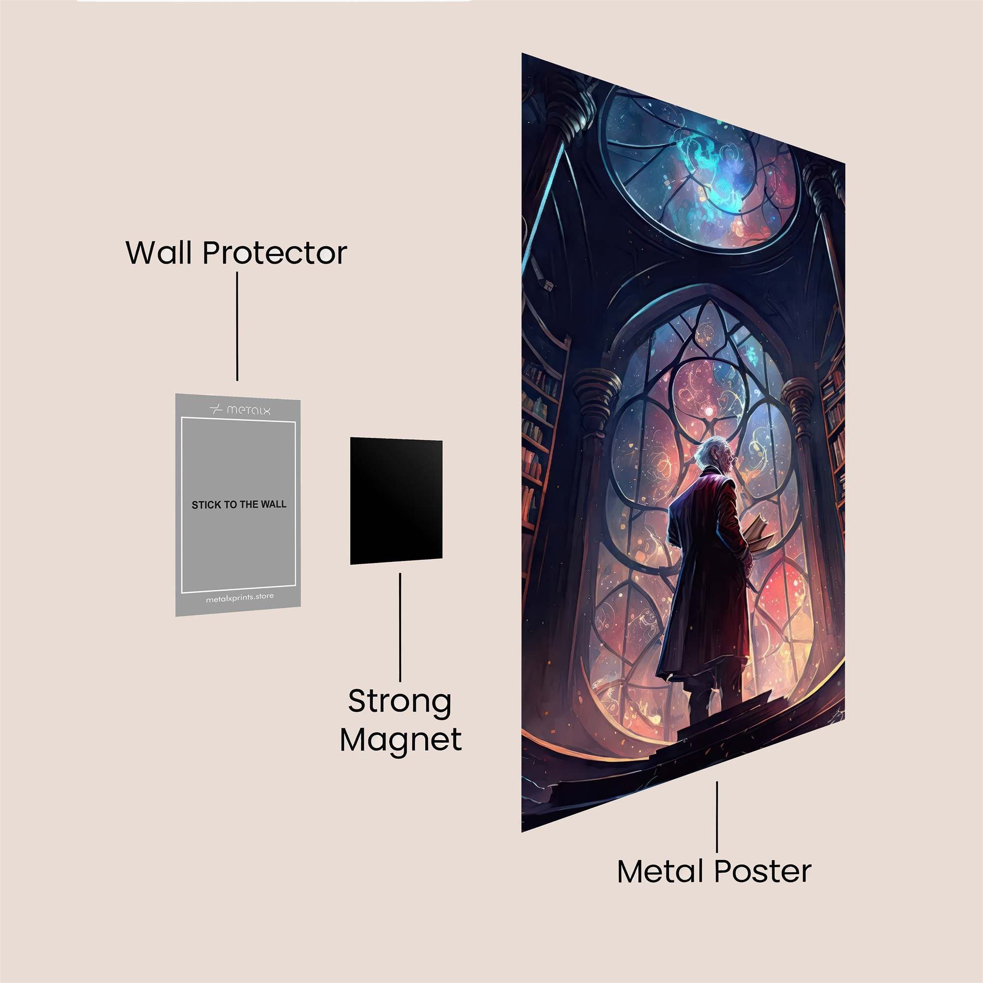 Wizard's Wonder Safe Wall Magnetic / M