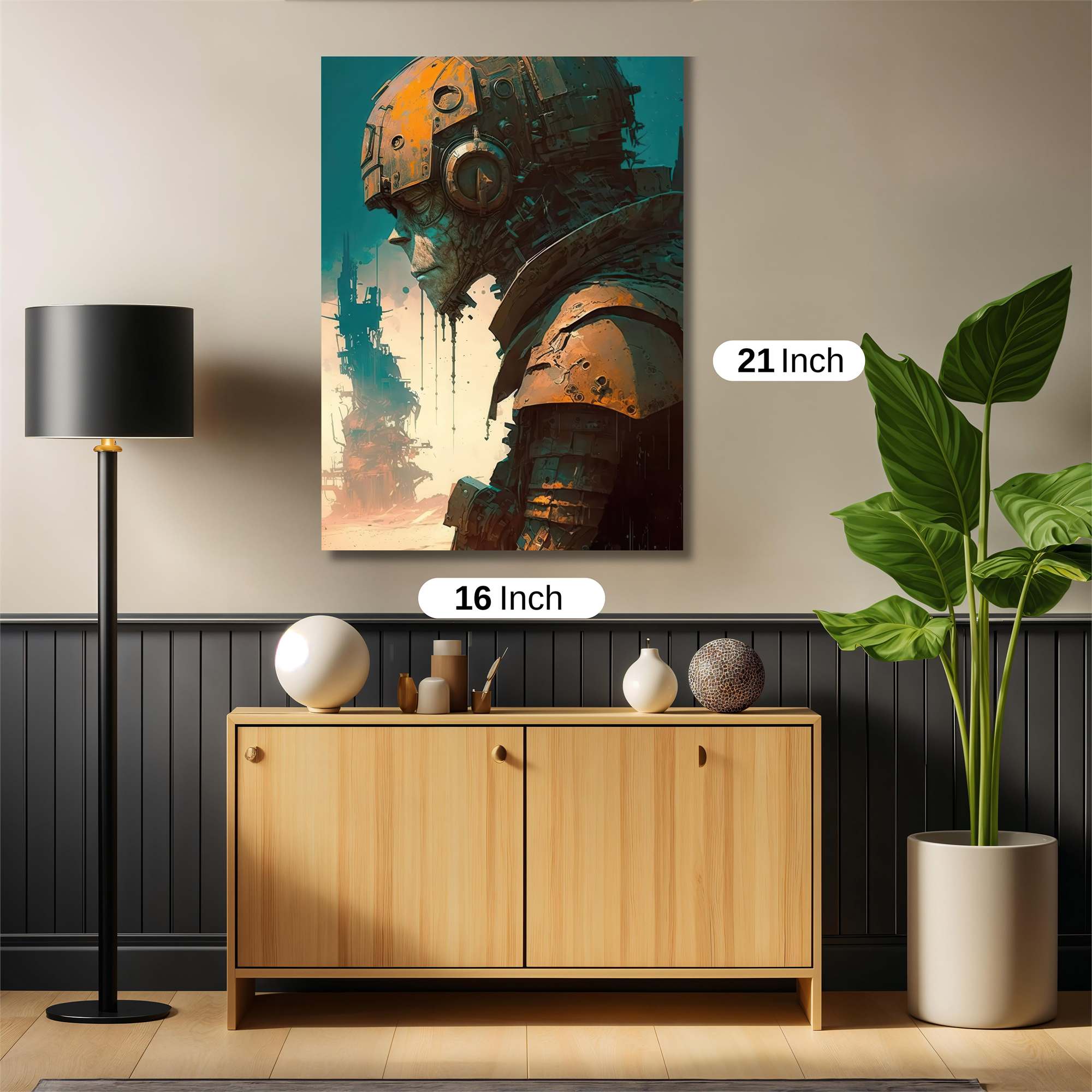 Rust Melancholy Safe Wall Magnetic / M