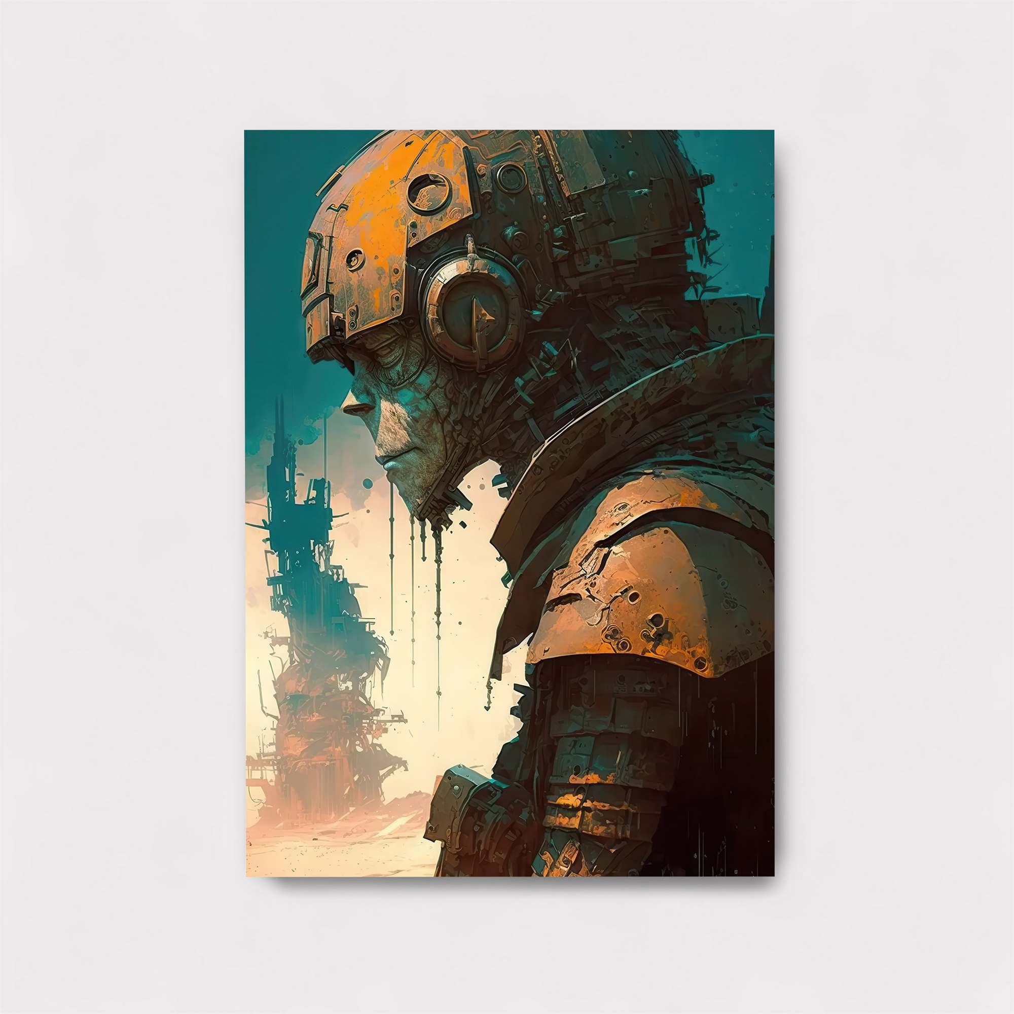 Rust Melancholy Safe Wall Magnetic / M