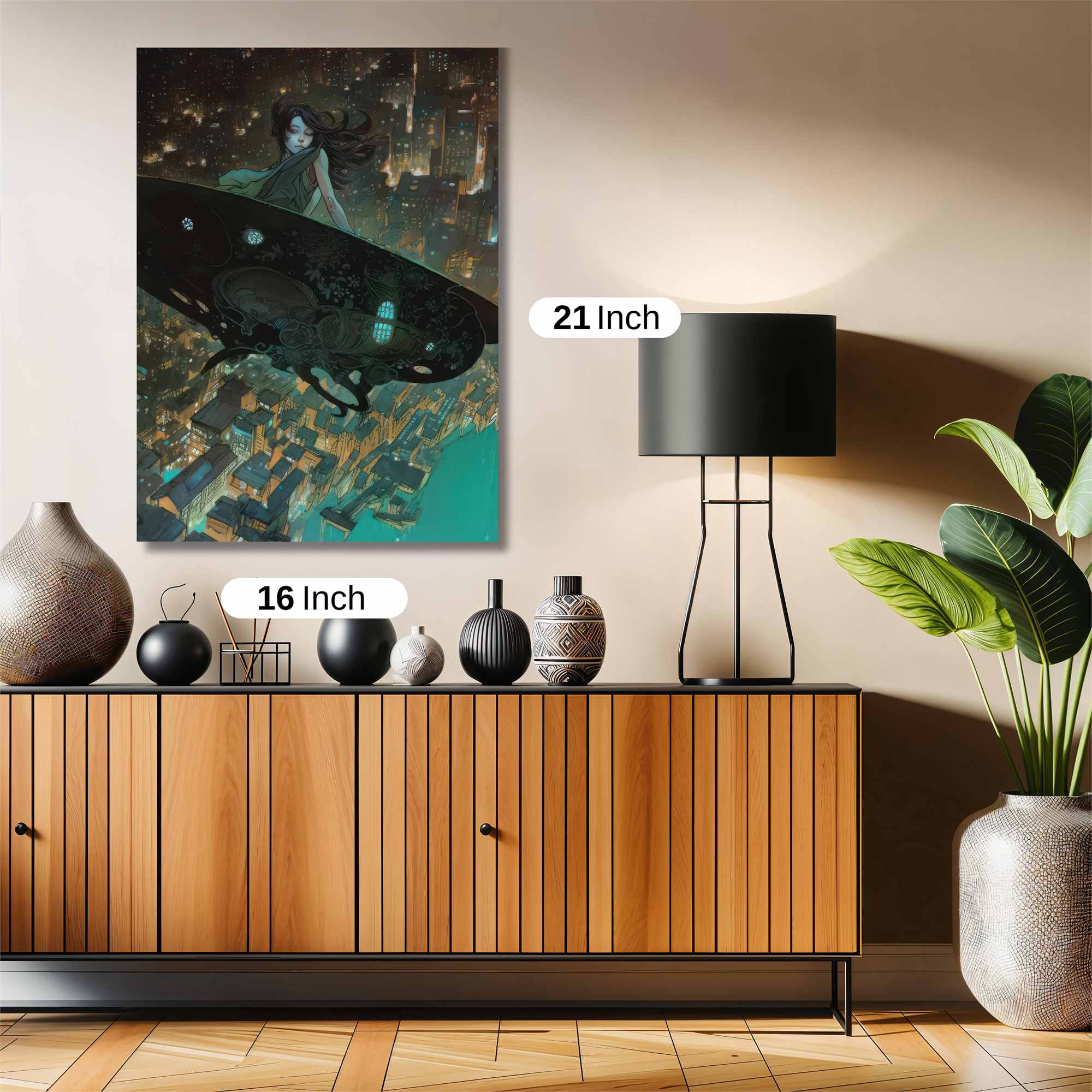Alien Whimsy Safe Wall Magnetic / M
