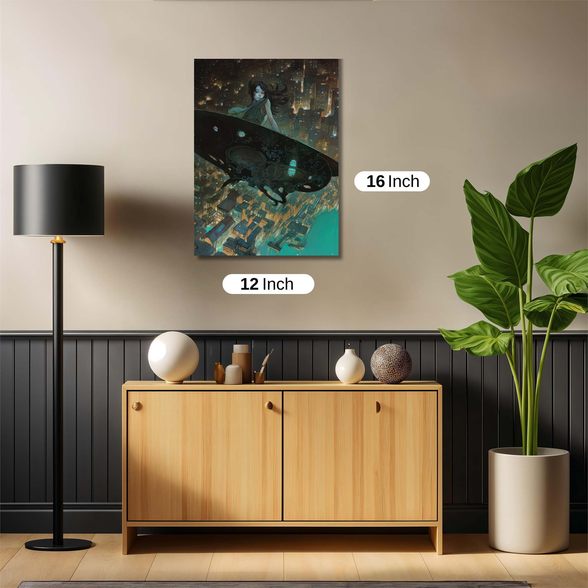 Alien Whimsy Safe Wall Magnetic / M