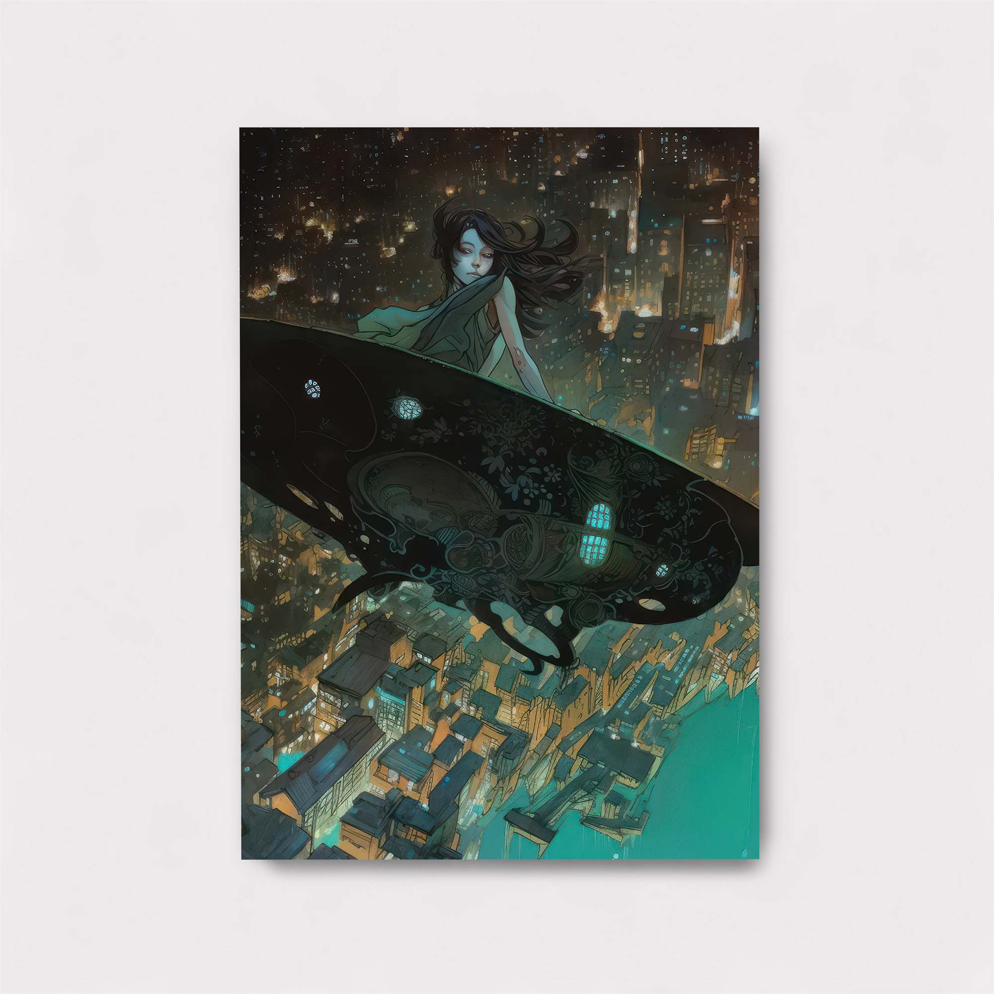 Alien Whimsy Safe Wall Magnetic / M