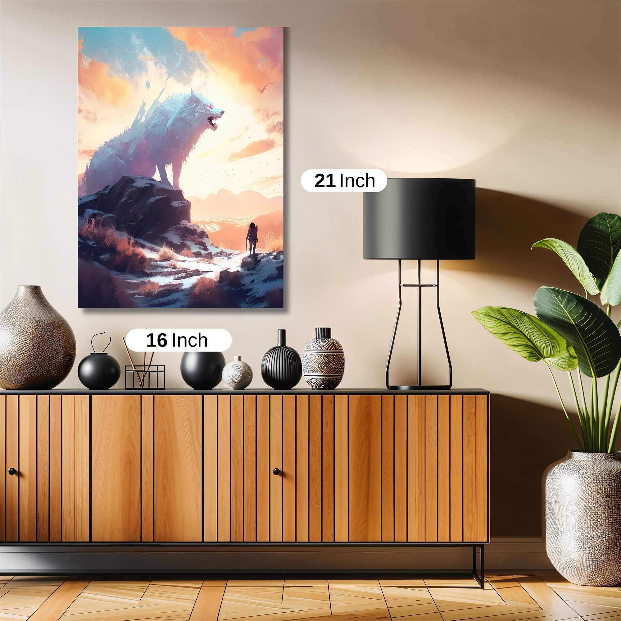 Wolf Radiance Safe Wall Magnetic / M