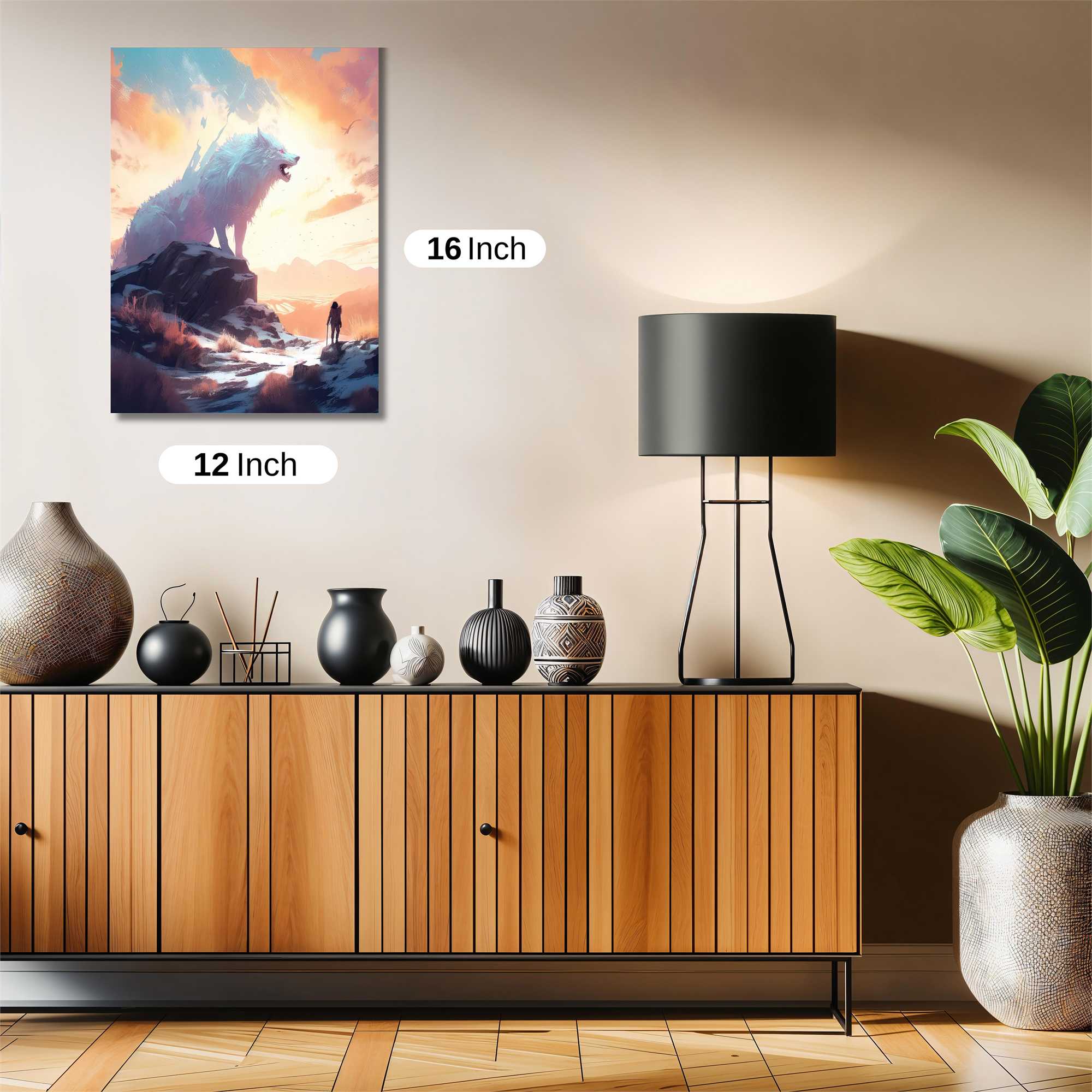 Wolf Radiance Safe Wall Magnetic / M