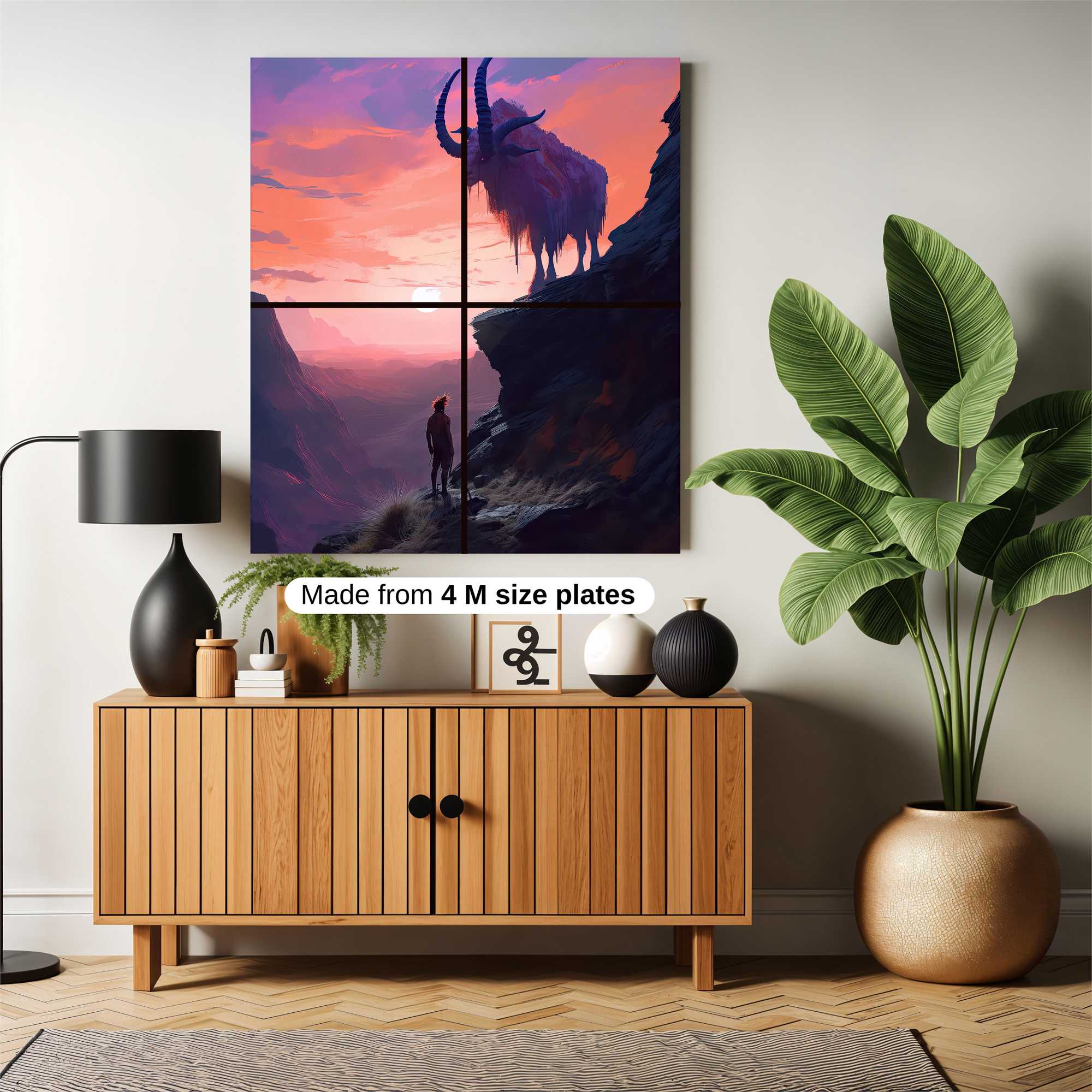 Mountain Majesty Safe Wall Magnetic / M