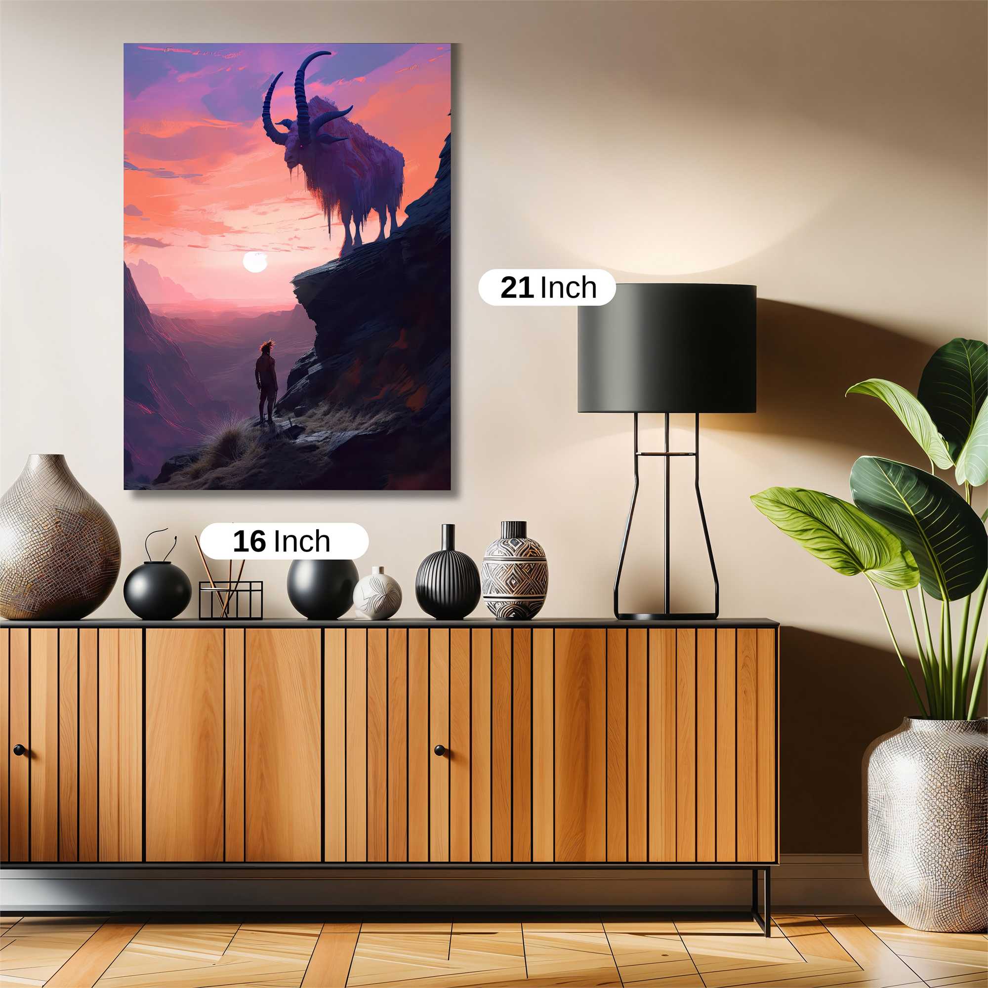 Mountain Majesty Safe Wall Magnetic / M