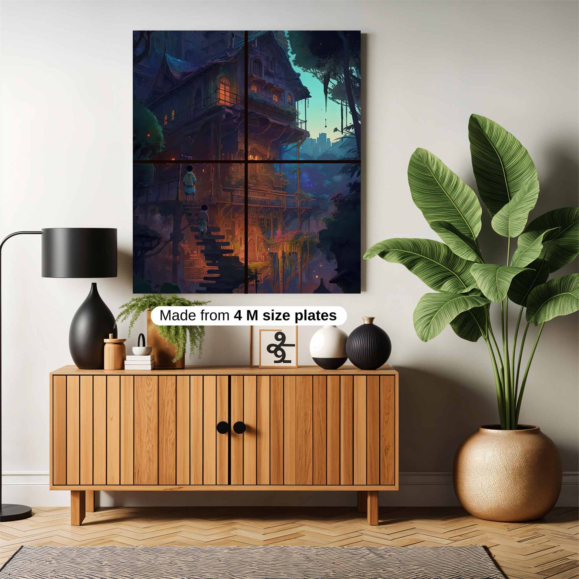 Treehouse Tranquil Safe Wall Magnetic / M