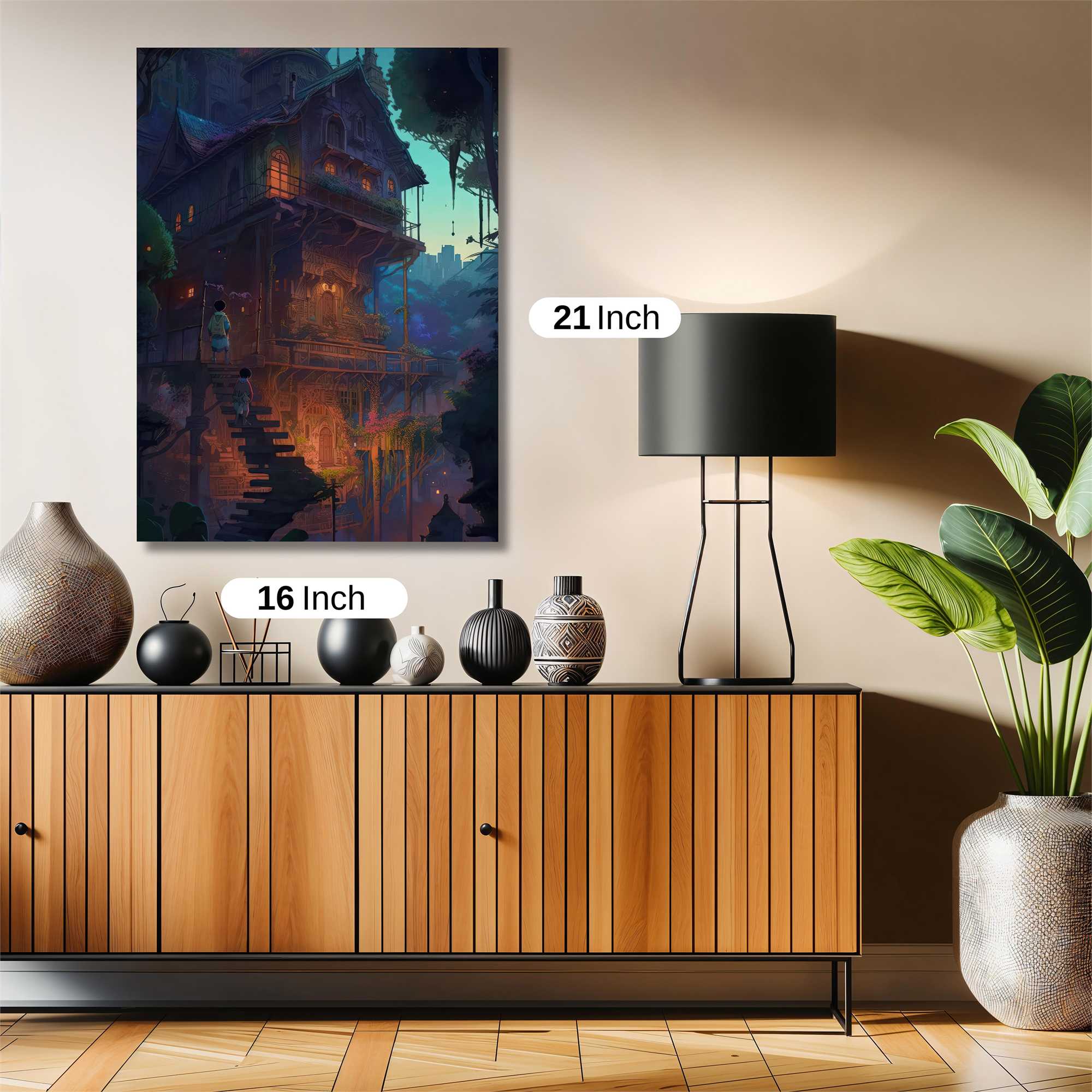 Treehouse Tranquil Safe Wall Magnetic / M