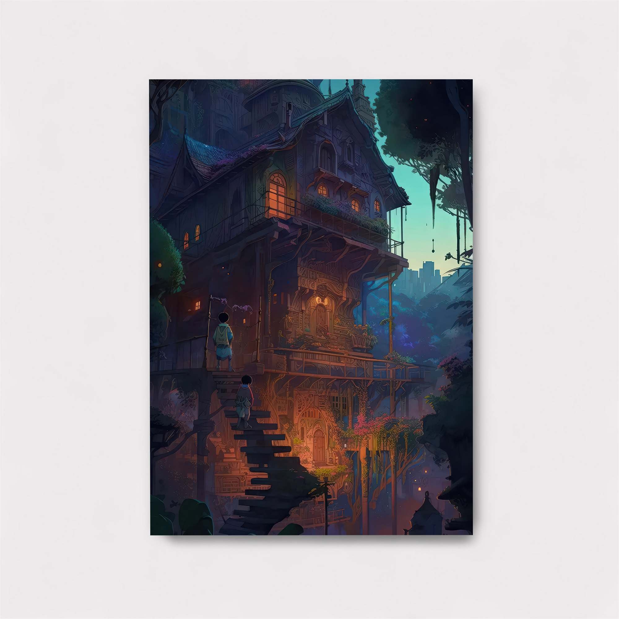 Treehouse Tranquil Safe Wall Magnetic / M
