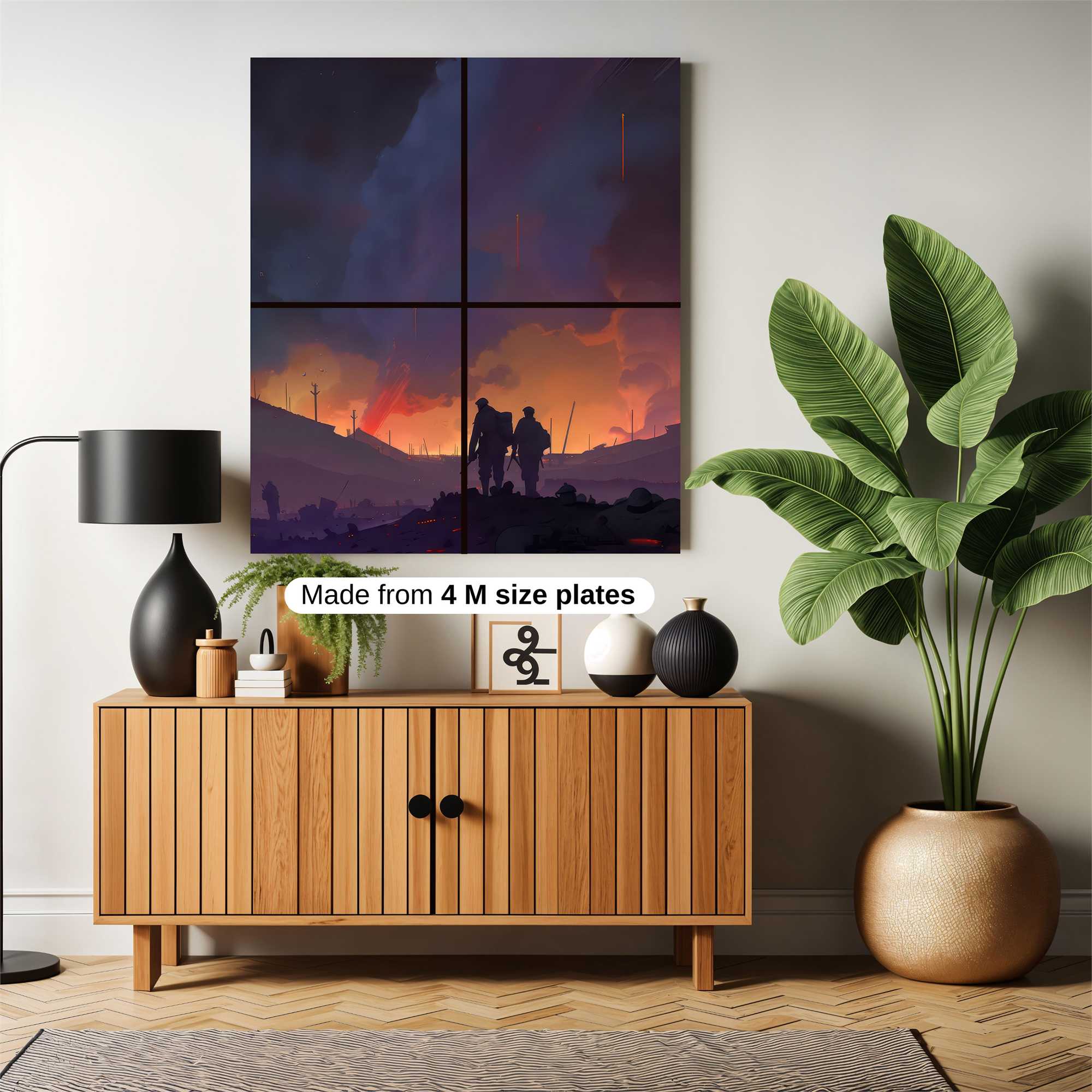 Battlefield Elegy Safe Wall Magnetic / M