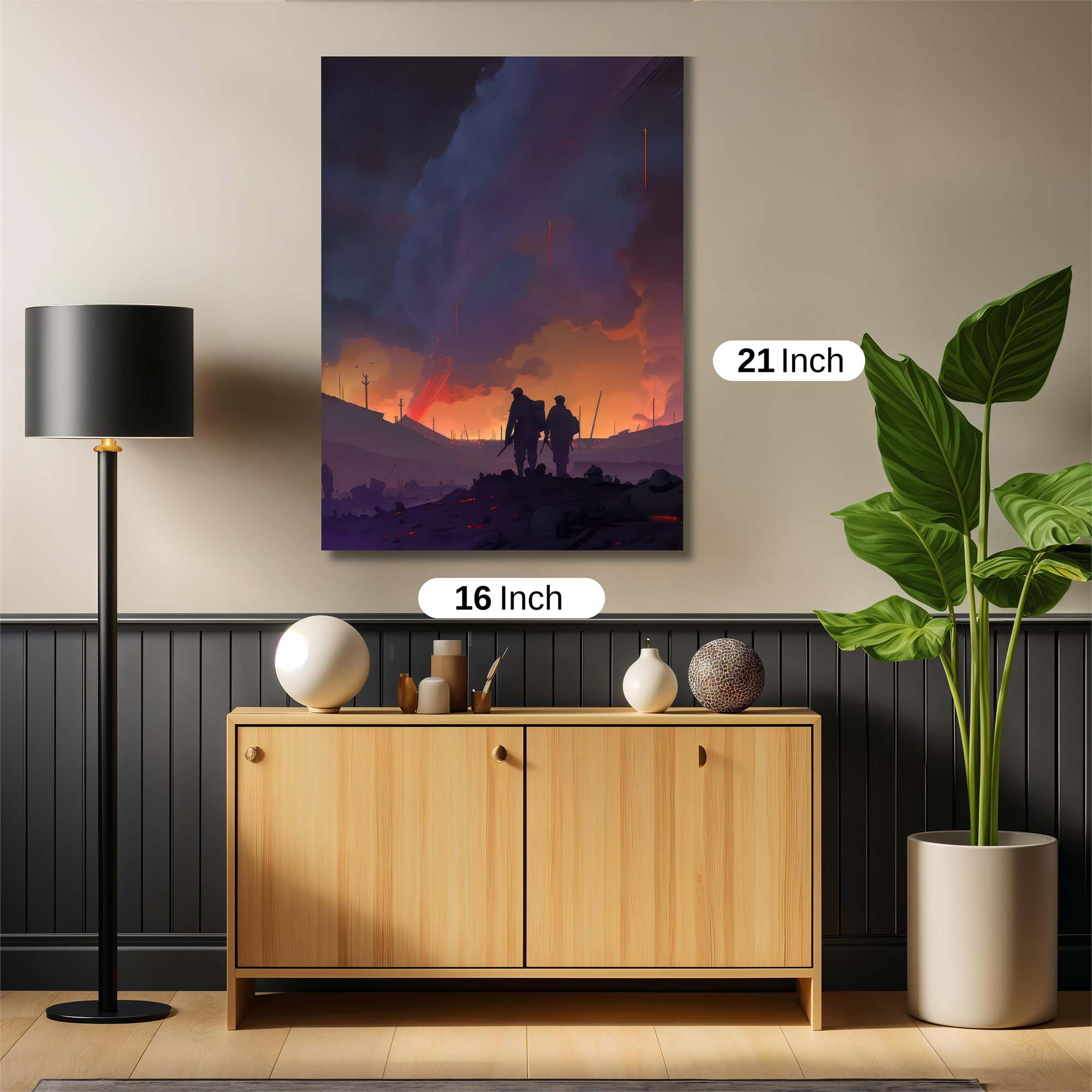 Battlefield Elegy Safe Wall Magnetic / M