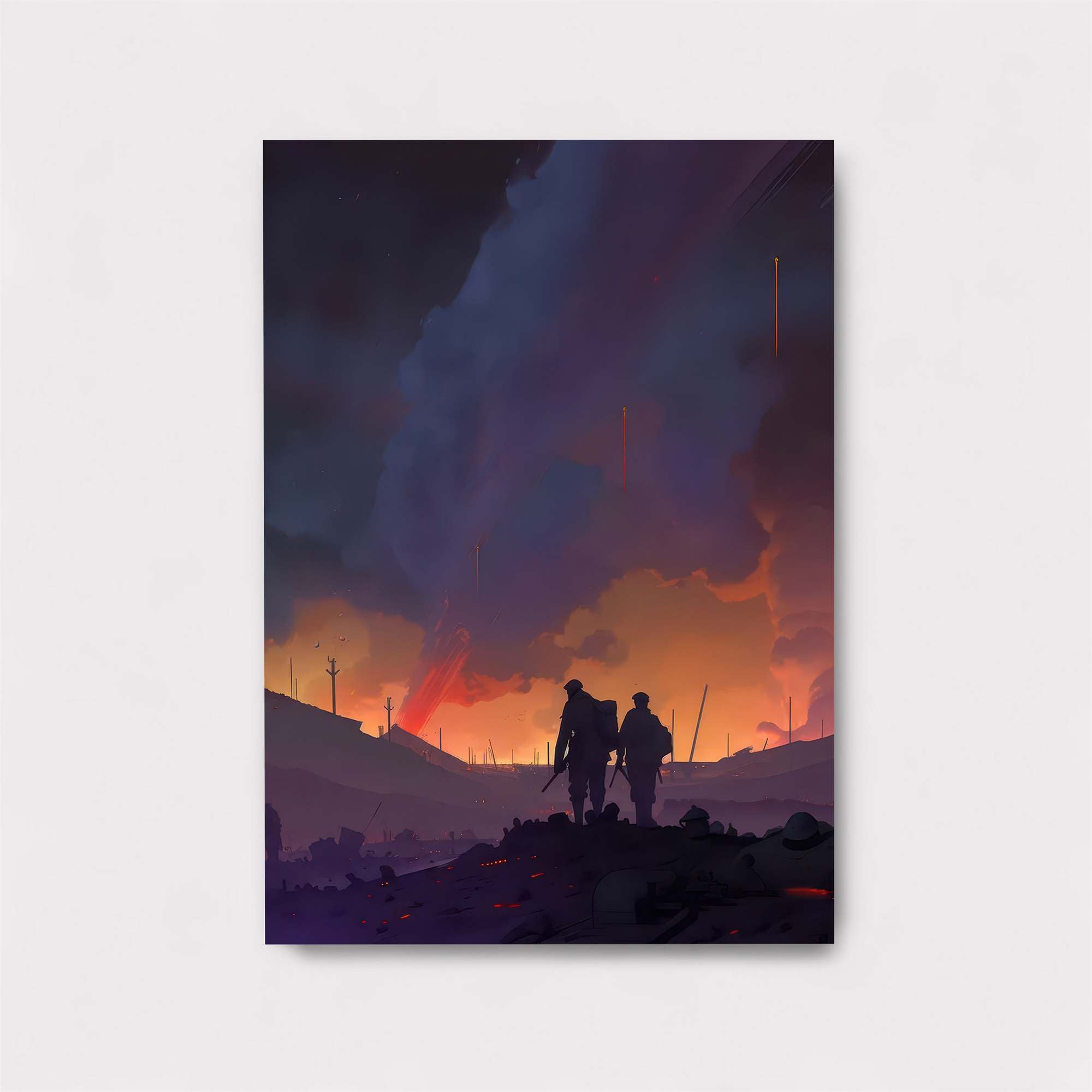 Battlefield Elegy Safe Wall Magnetic / M