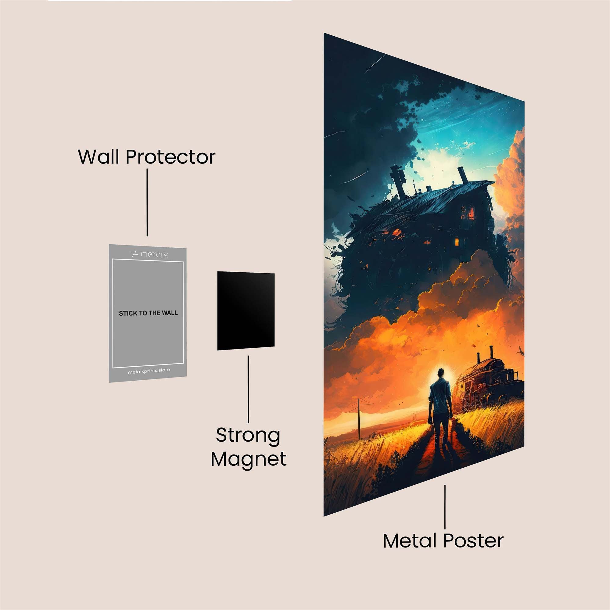 Leviathan Looming Safe Wall Magnetic / M